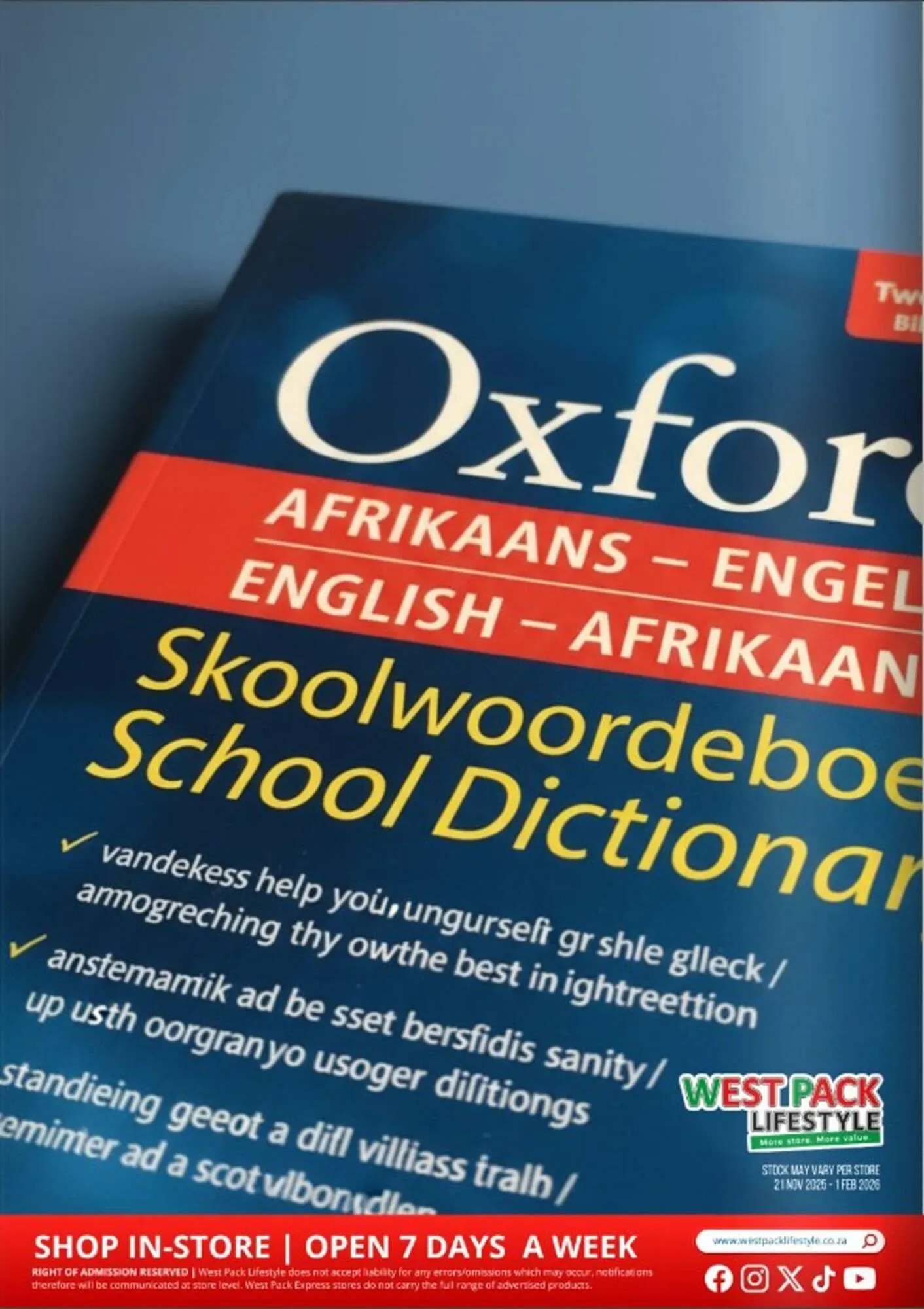 West Pack Lifestyle catalogue from 27 November to 1 February 2026 - Catalogue Page 22