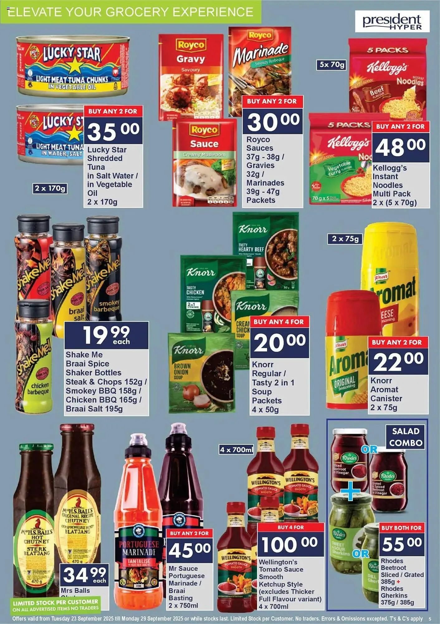 President Hyper catalogue from 23 September to 29 September 2025 - Catalogue Page 5