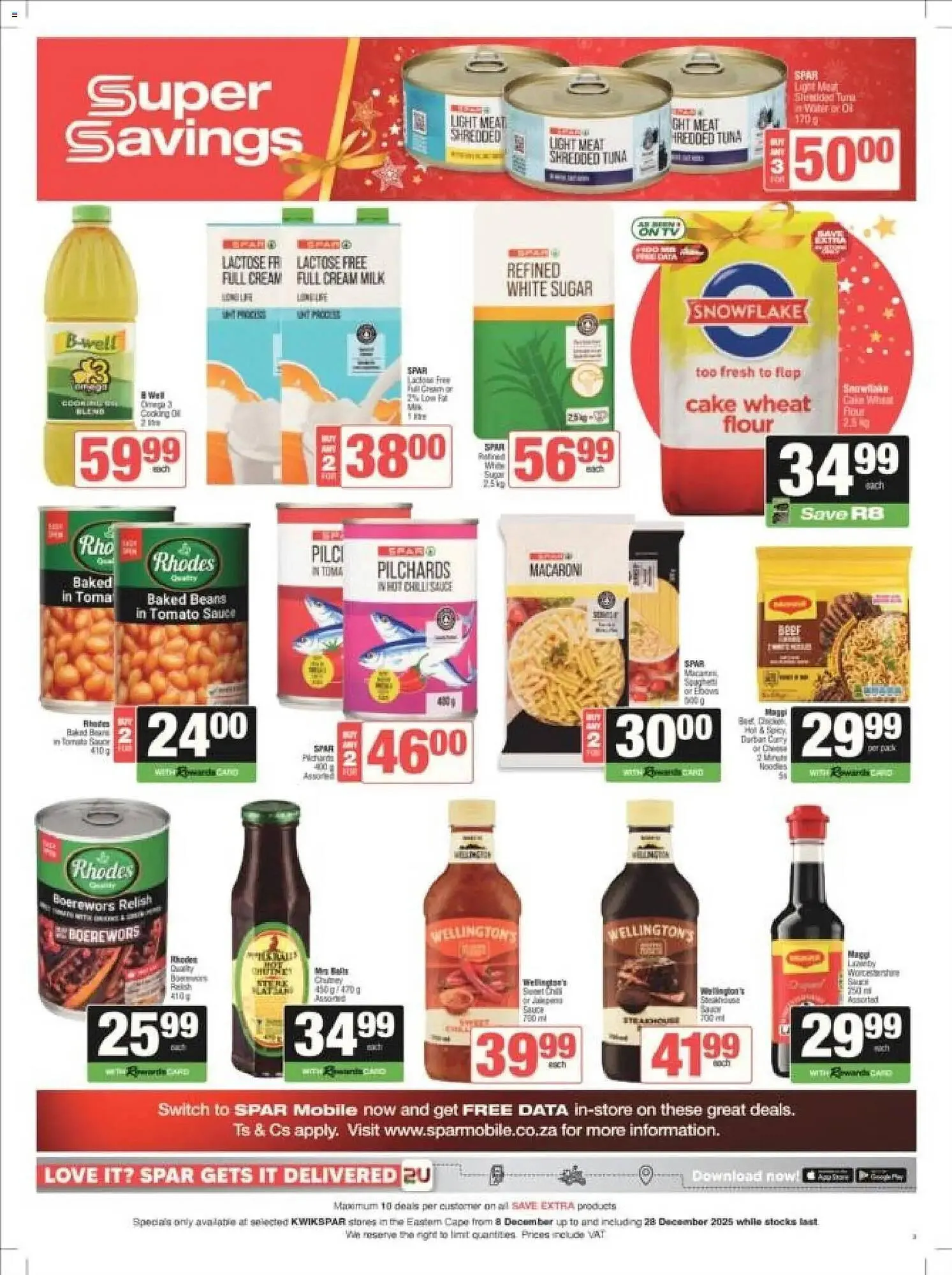 KwikSpar catalogue from 8 December to 28 December 2025 - Catalogue Page 3