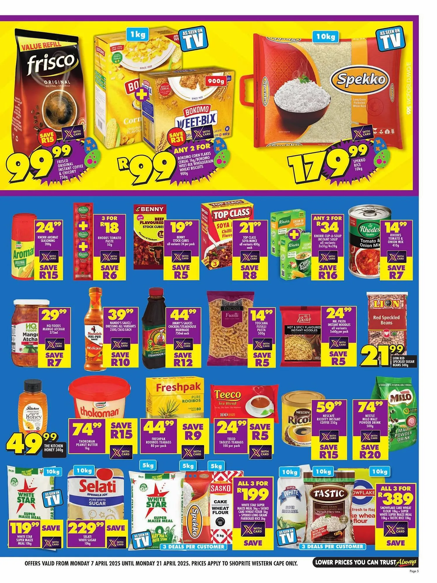 Shoprite catalogue from 7 April to 21 April 2025 - Catalogue Page 5