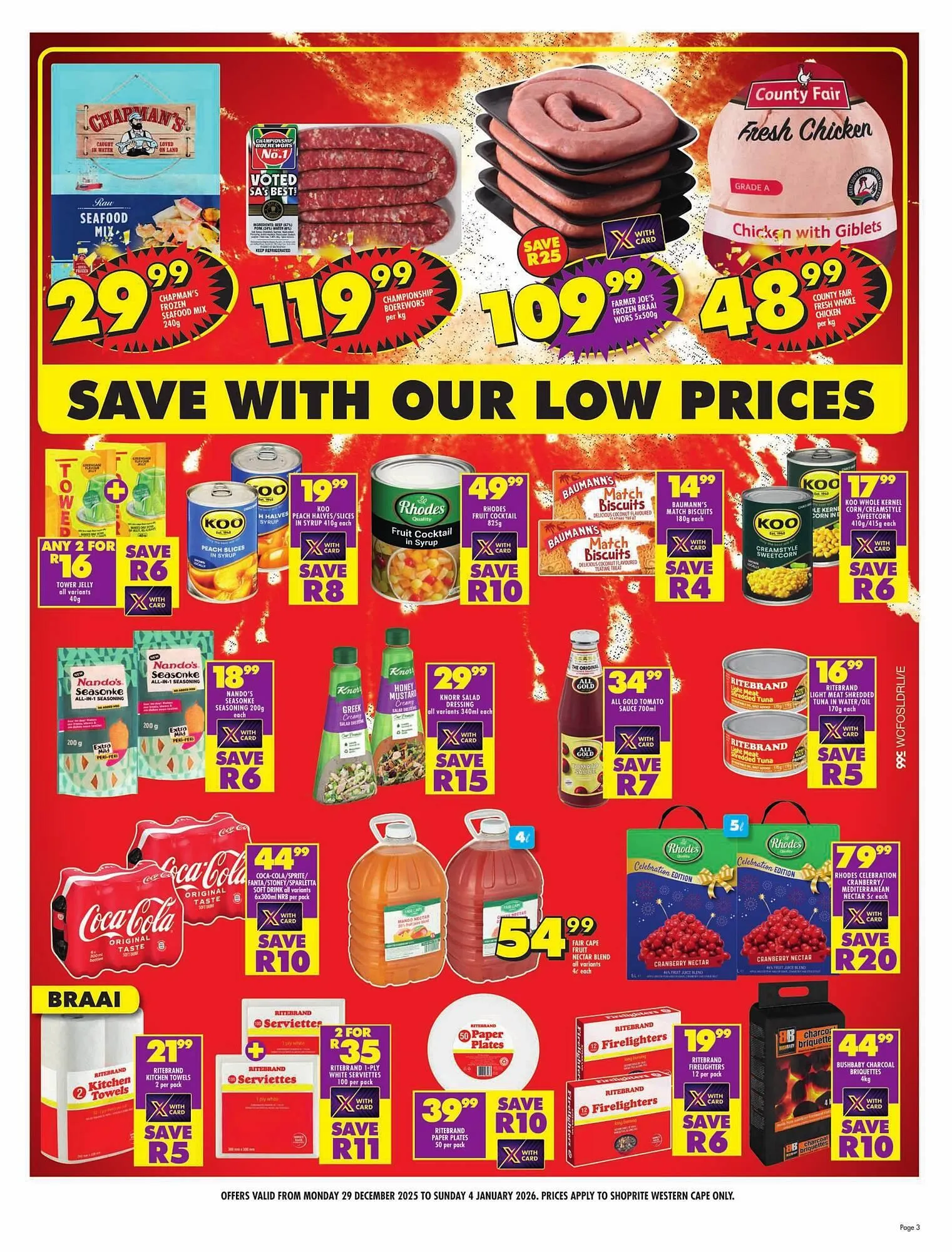 Shoprite catalogue from 29 December to 4 January 2026 - Catalogue Page 3