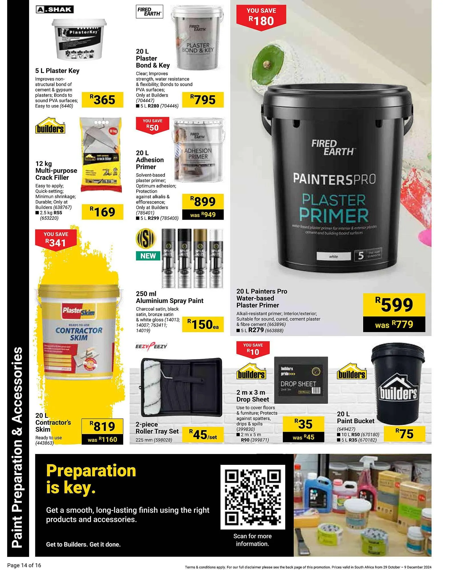 Builders Warehouse catalogue from 29 October to 9 December 2024 - Catalogue Page 14