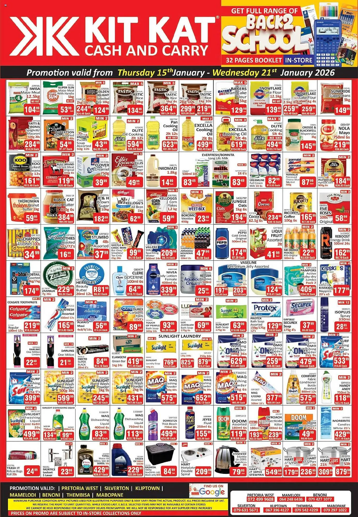 KitKat Cash and Carry catalogue from 15 January to 21 January 2026 - Catalogue Page 1
