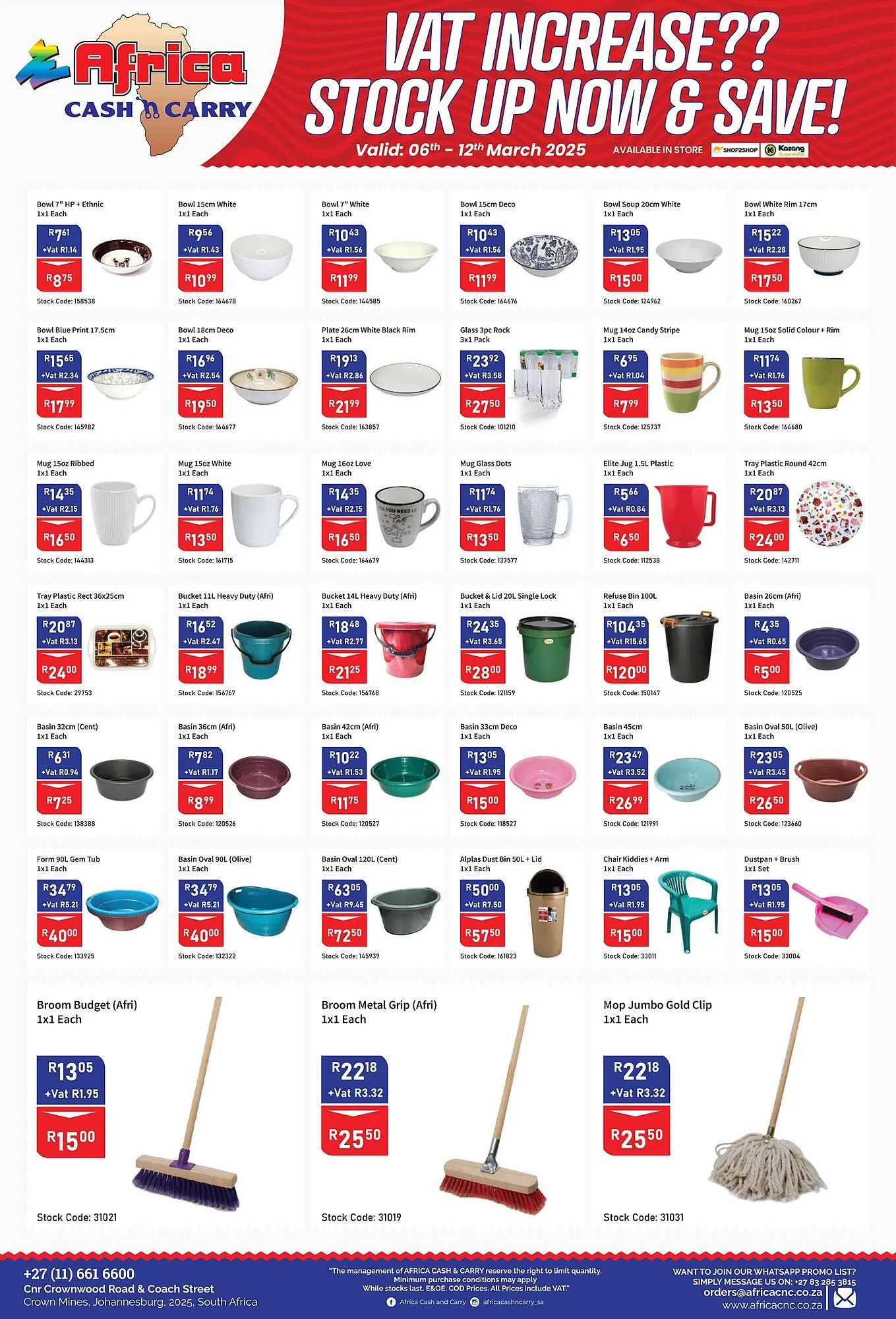 Africa Cash and Carry catalogue from 6 March to 12 March 2025 - Catalogue Page 10