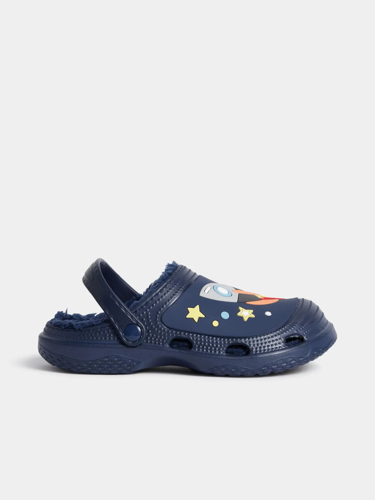 Jet Older Boys Navy Space Clogs