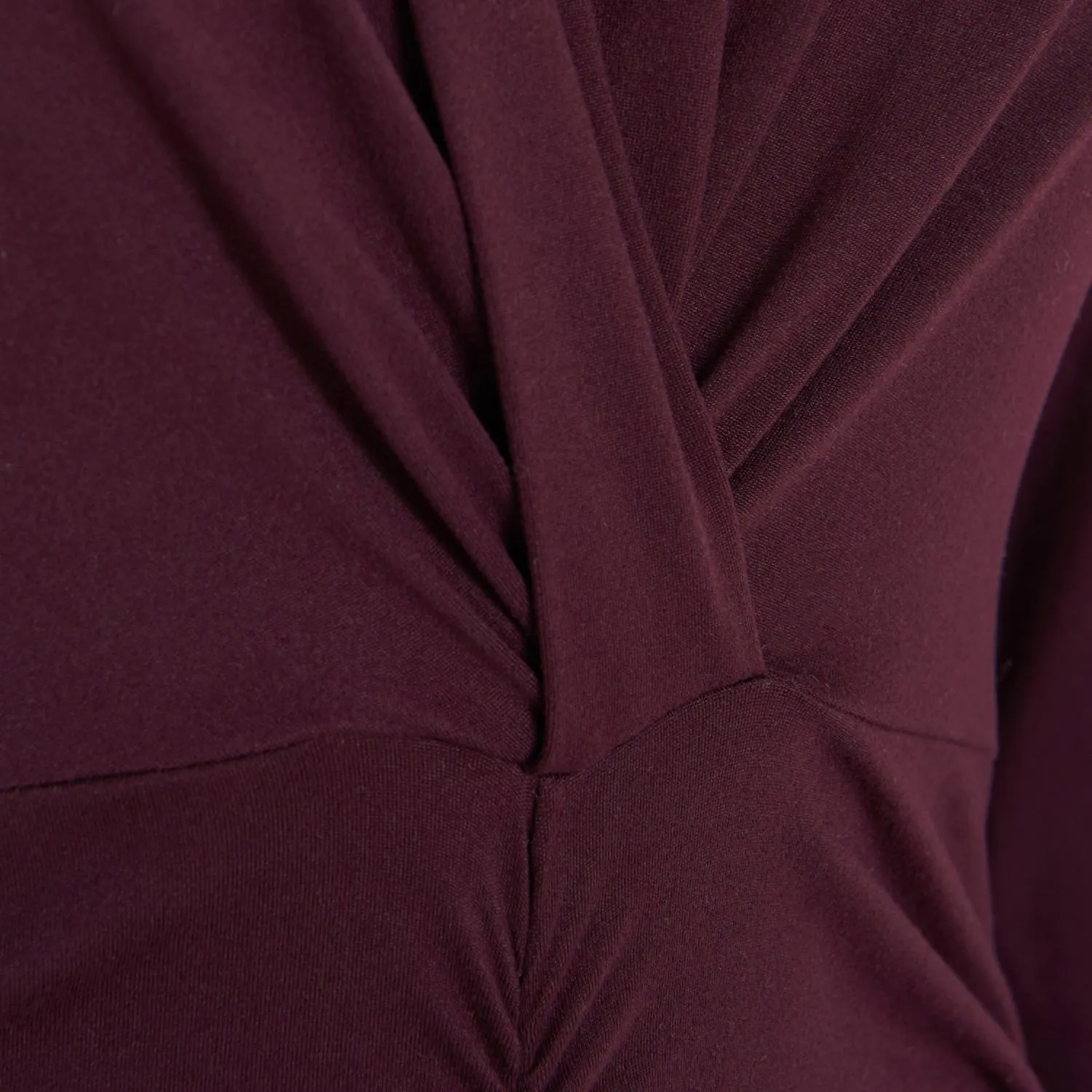 Burgundy Bodycon Dress