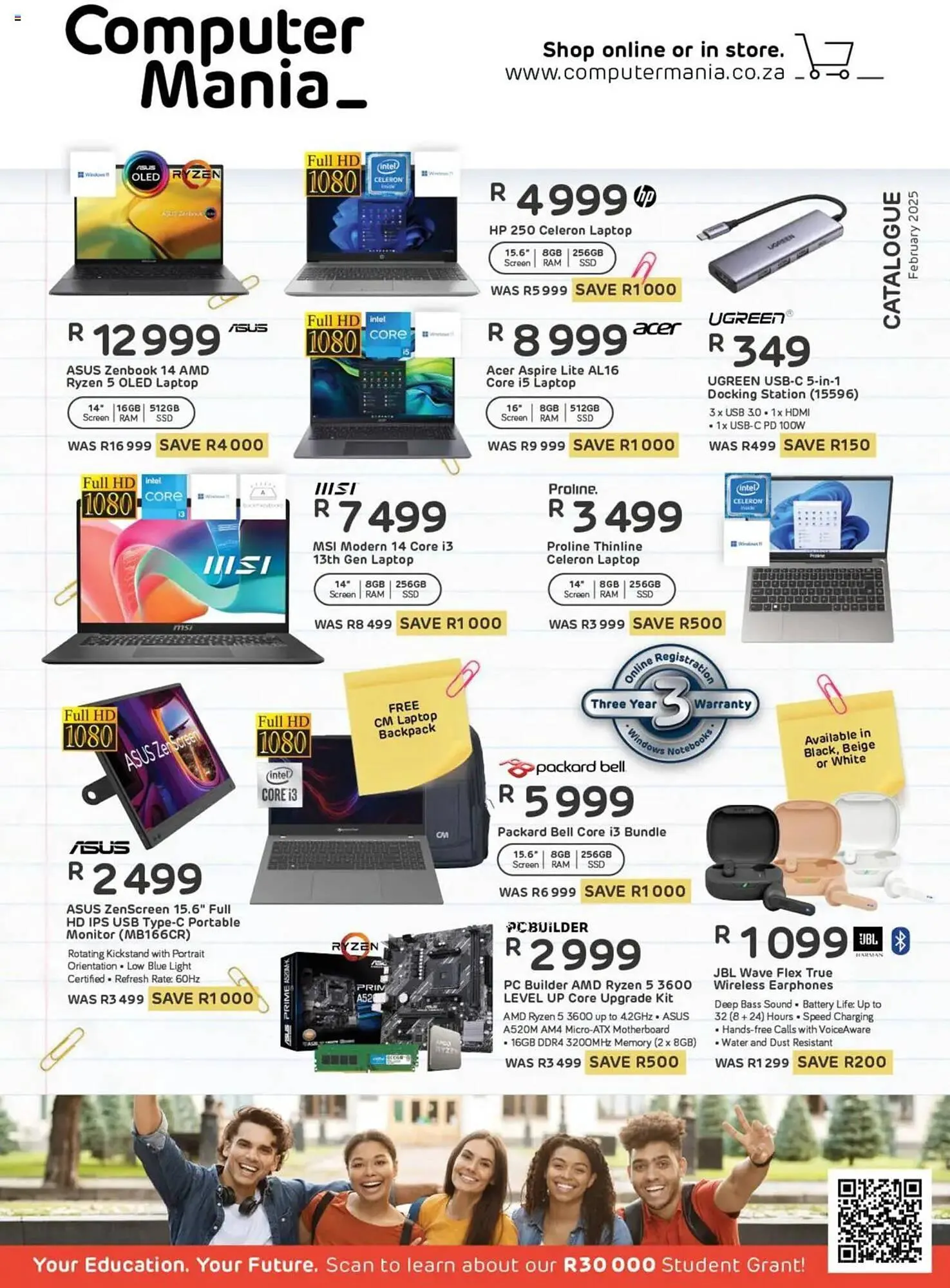Computer Mania catalogue from 1 February to 28 February 2025 - Catalogue Page 1