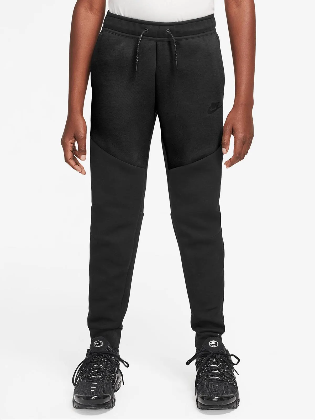 Nike Boys NSW Tech Fleece Black Joggers