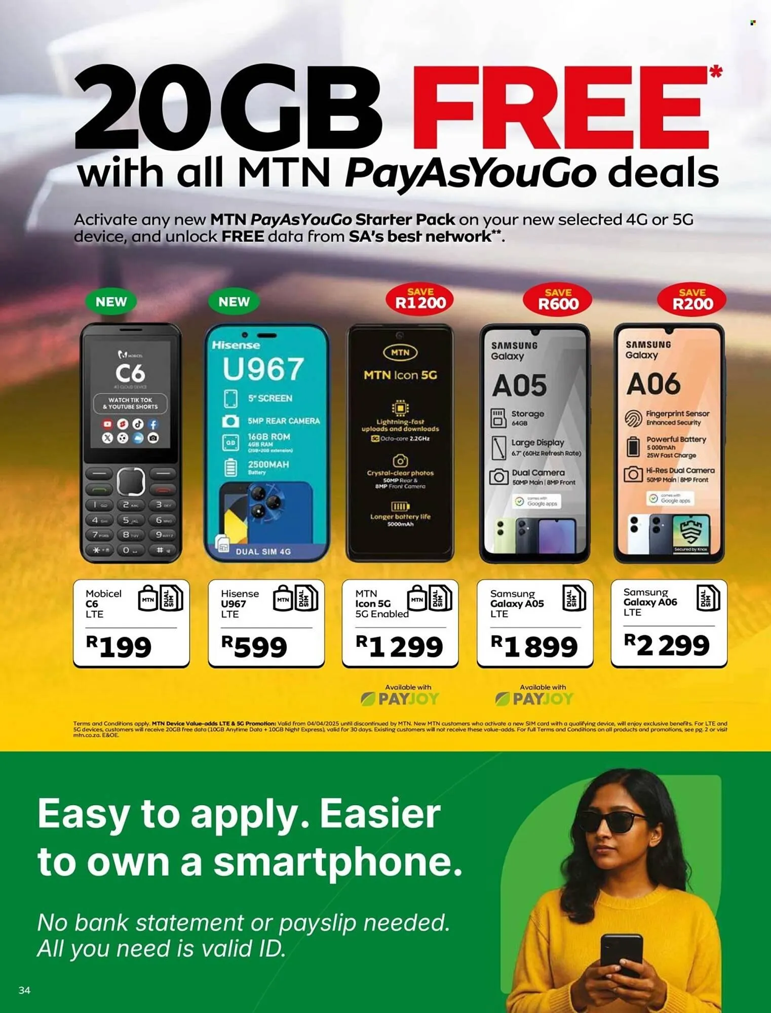 MTN catalogue from 7 July to 6 August 2025 - Catalogue Page 36