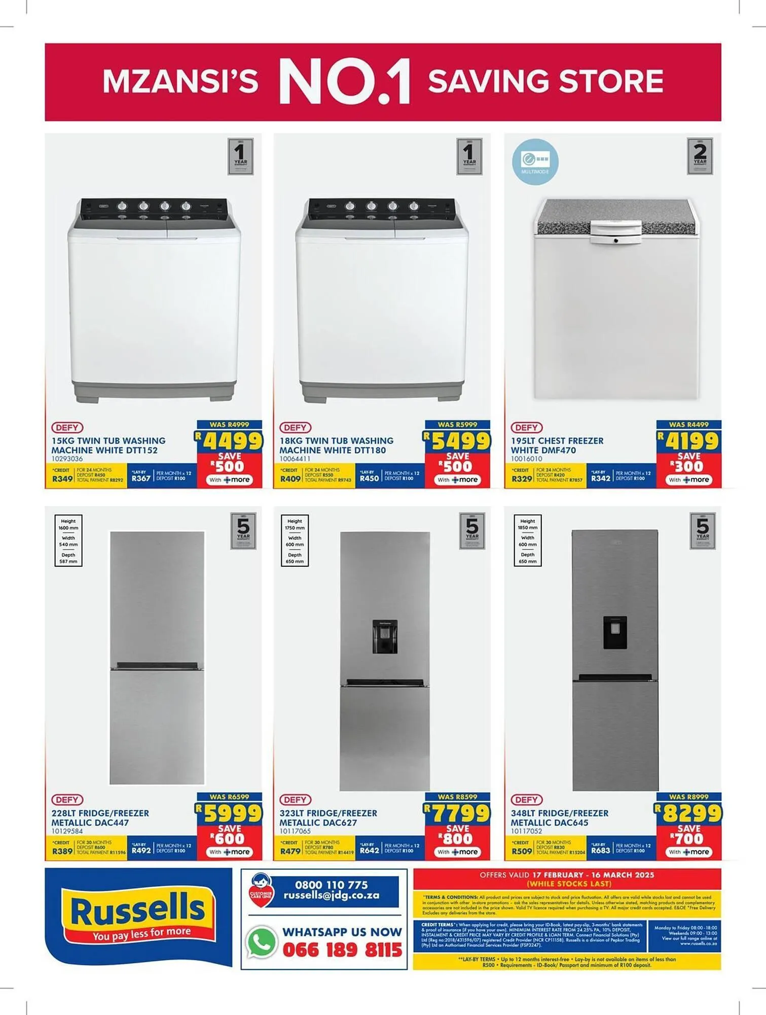 Russells catalogue from 17 February to 16 March 2025 - Catalogue Page 2