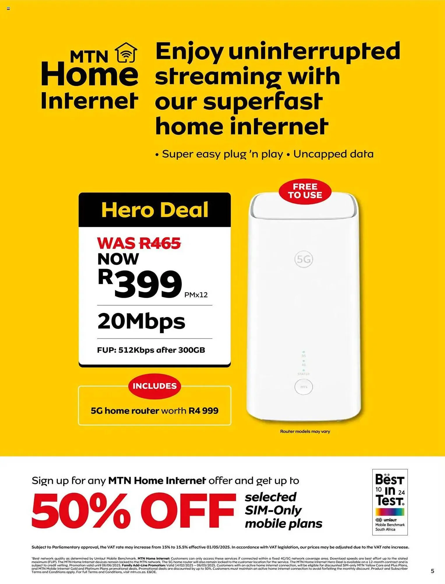 MTN catalogue from 7 April to 6 May 2025 - Catalogue Page 5