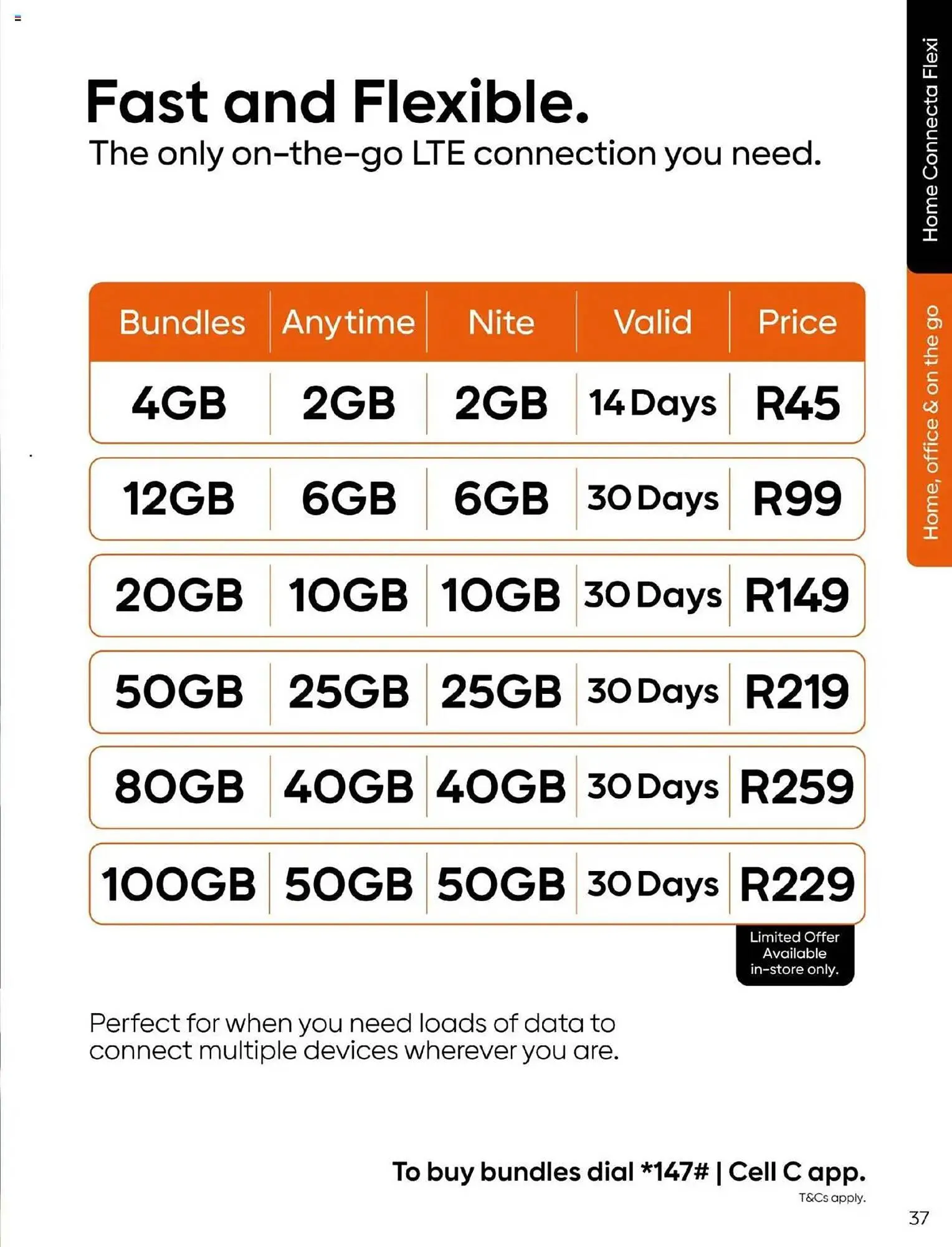 Cell C catalogue from 16 September to 31 October 2025 - Catalogue Page 37