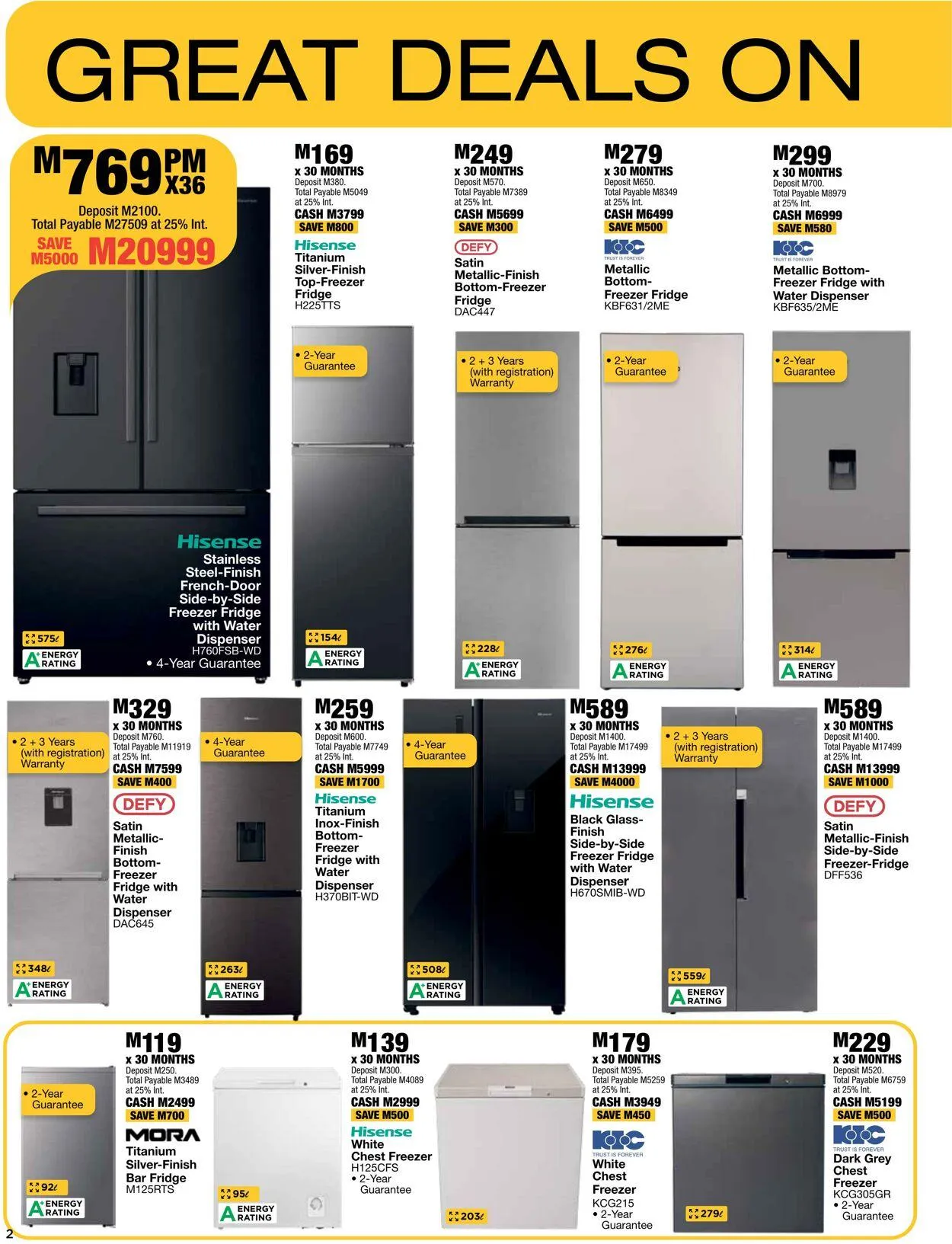 OK Furniture Current catalogue from 23 March to 6 April 2025 - Catalogue Page 2