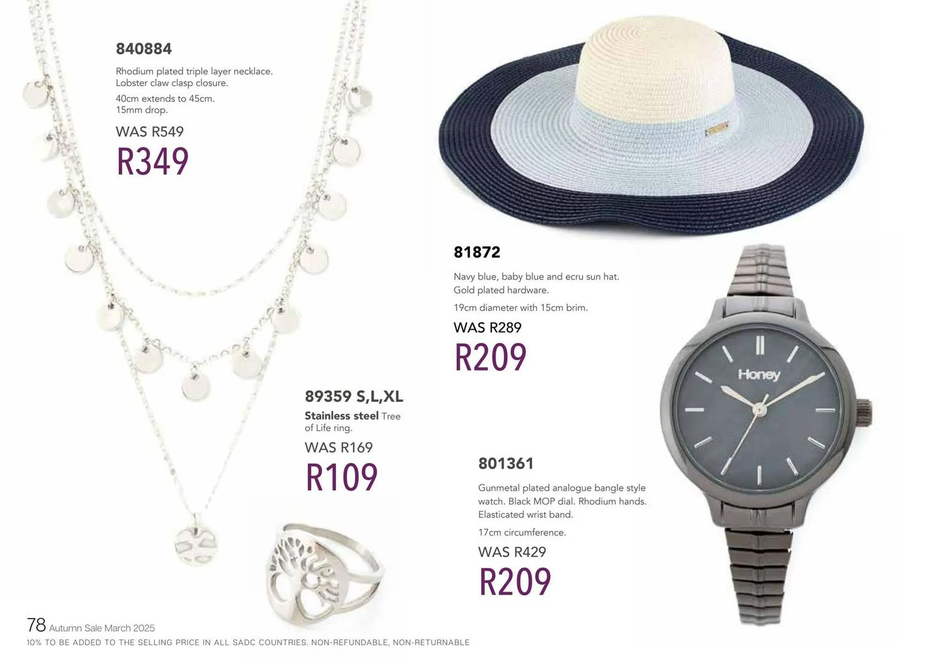 Honey Fashion Accessories catalogue from 6 June to 12 June 2025 - Catalogue Page 80