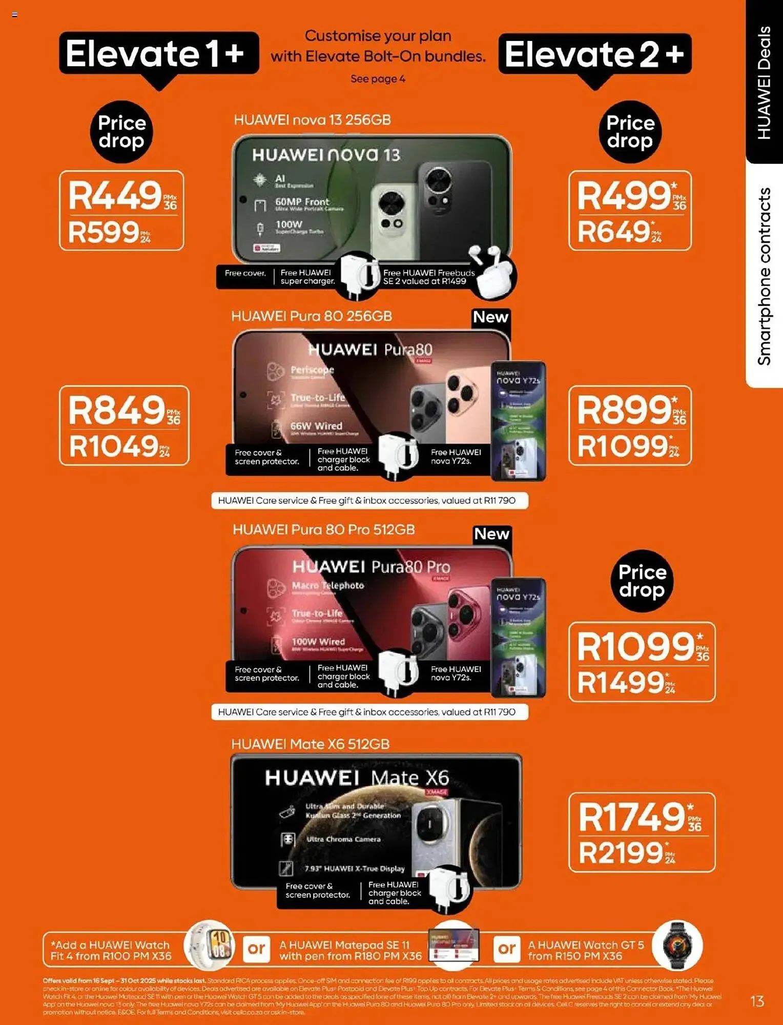 Cell C catalogue from 16 September to 31 October 2025 - Catalogue Page 13