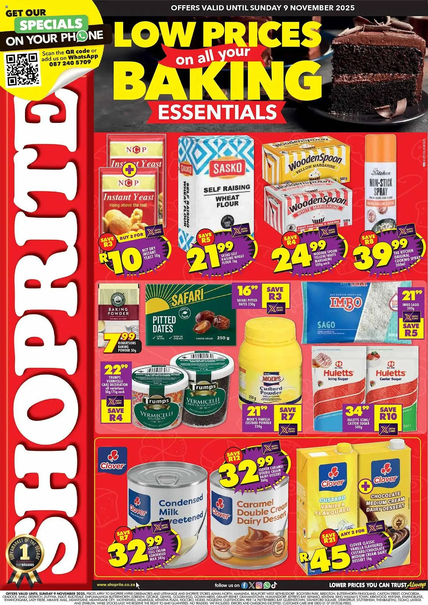 Shoprite catalogue from 20 October to 9 November 2025 - Catalogue Page 1
