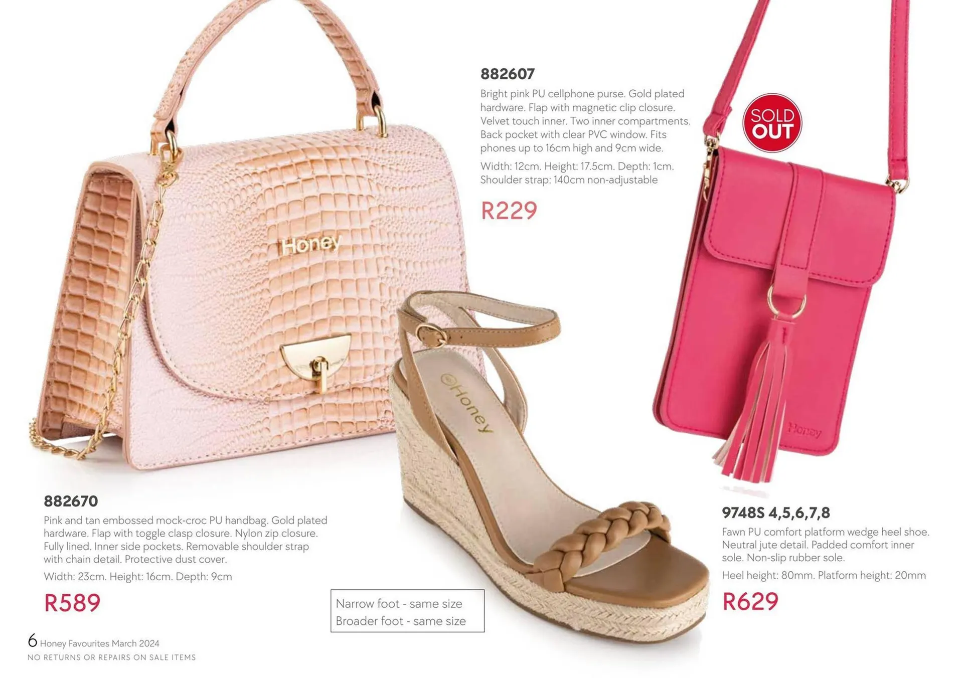 Honey Fashion Accessories catalogue from 29 March to 30 April 2024 - Catalogue Page 78