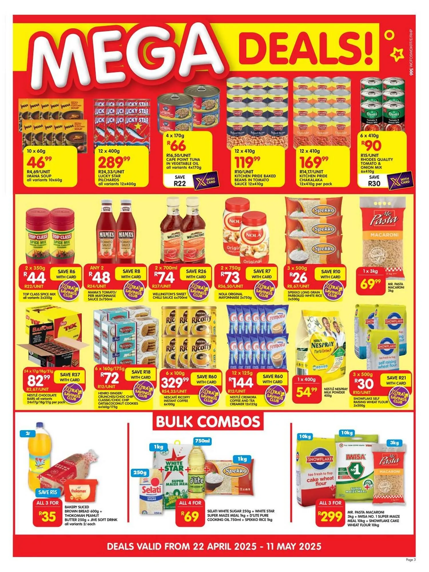 Shoprite catalogue from 22 April to 11 May 2025 - Catalogue Page 3