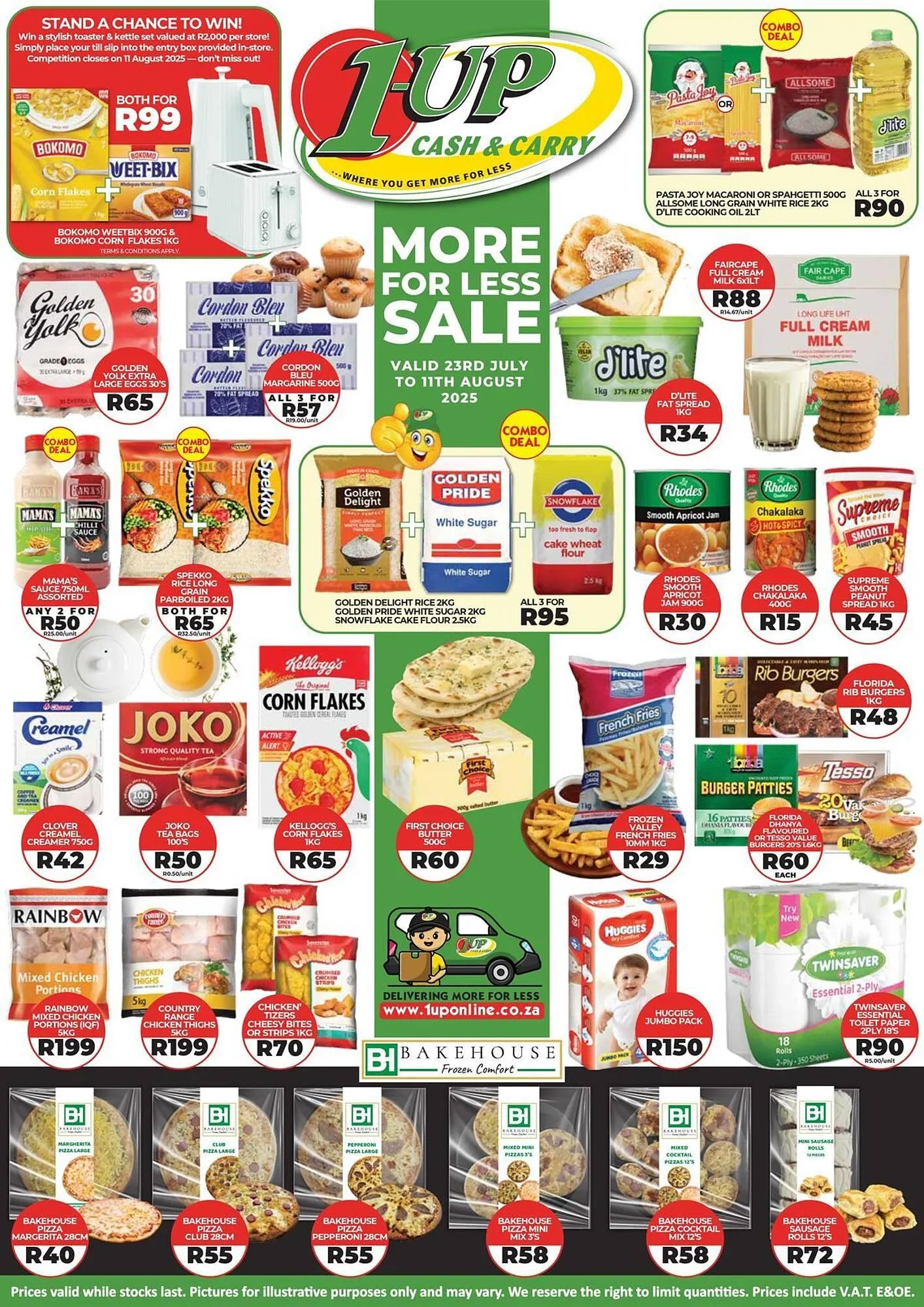 1UP catalogue from 23 July to 11 August 2025 - Catalogue Page 1