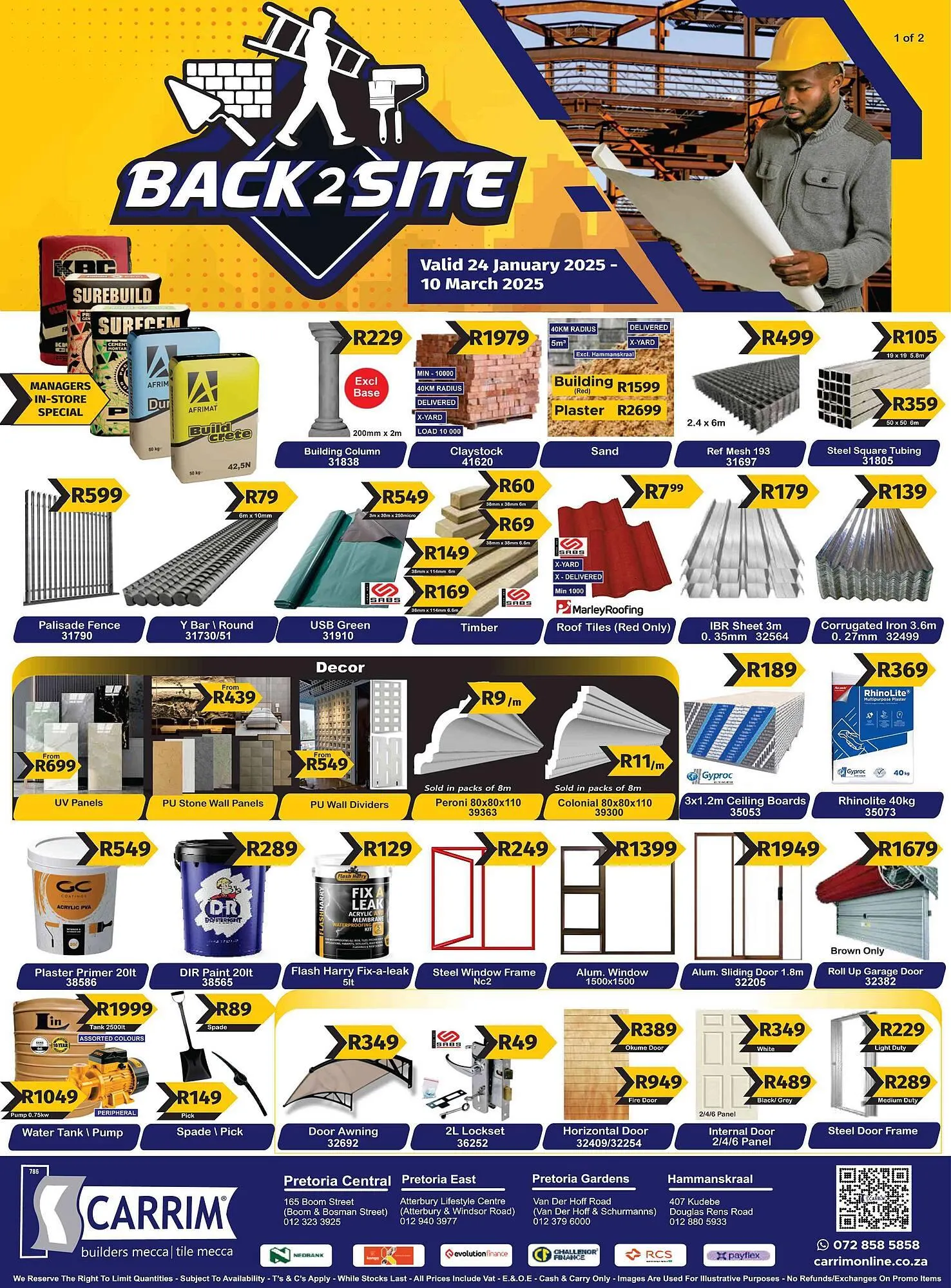 K Carrim catalogue from 24 January to 10 March 2025 - Catalogue Page 1