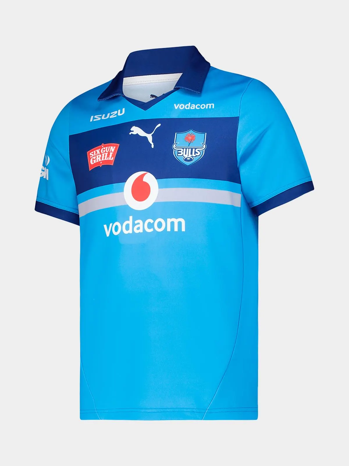 Puma Mens Bulls Home 2025 Blue Stadium Jersey