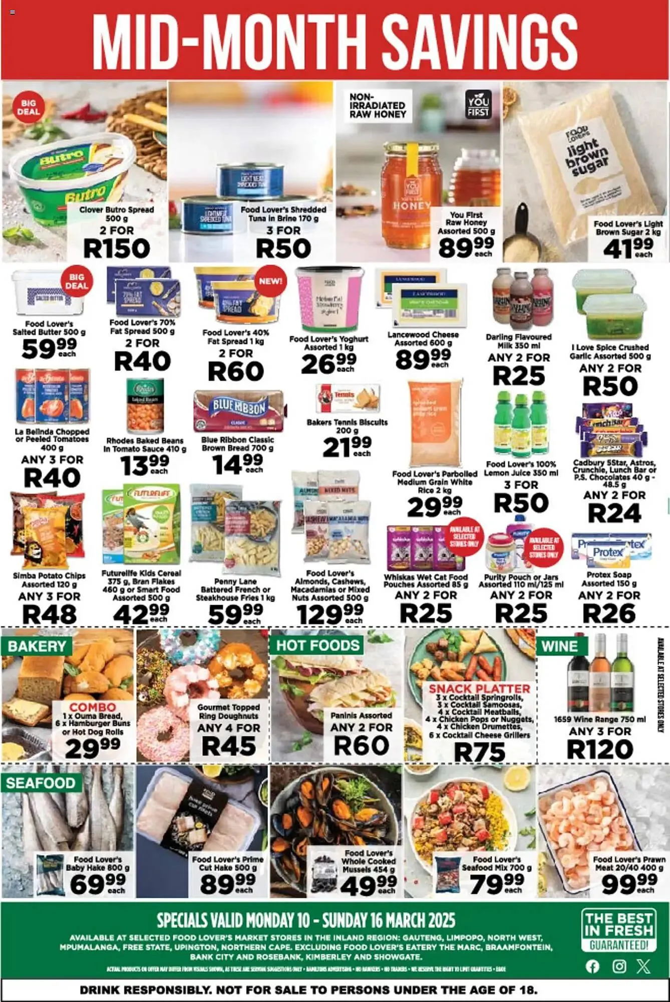 Food Lover's Market catalogue from 10 March to 16 March 2025 - Catalogue Page 1