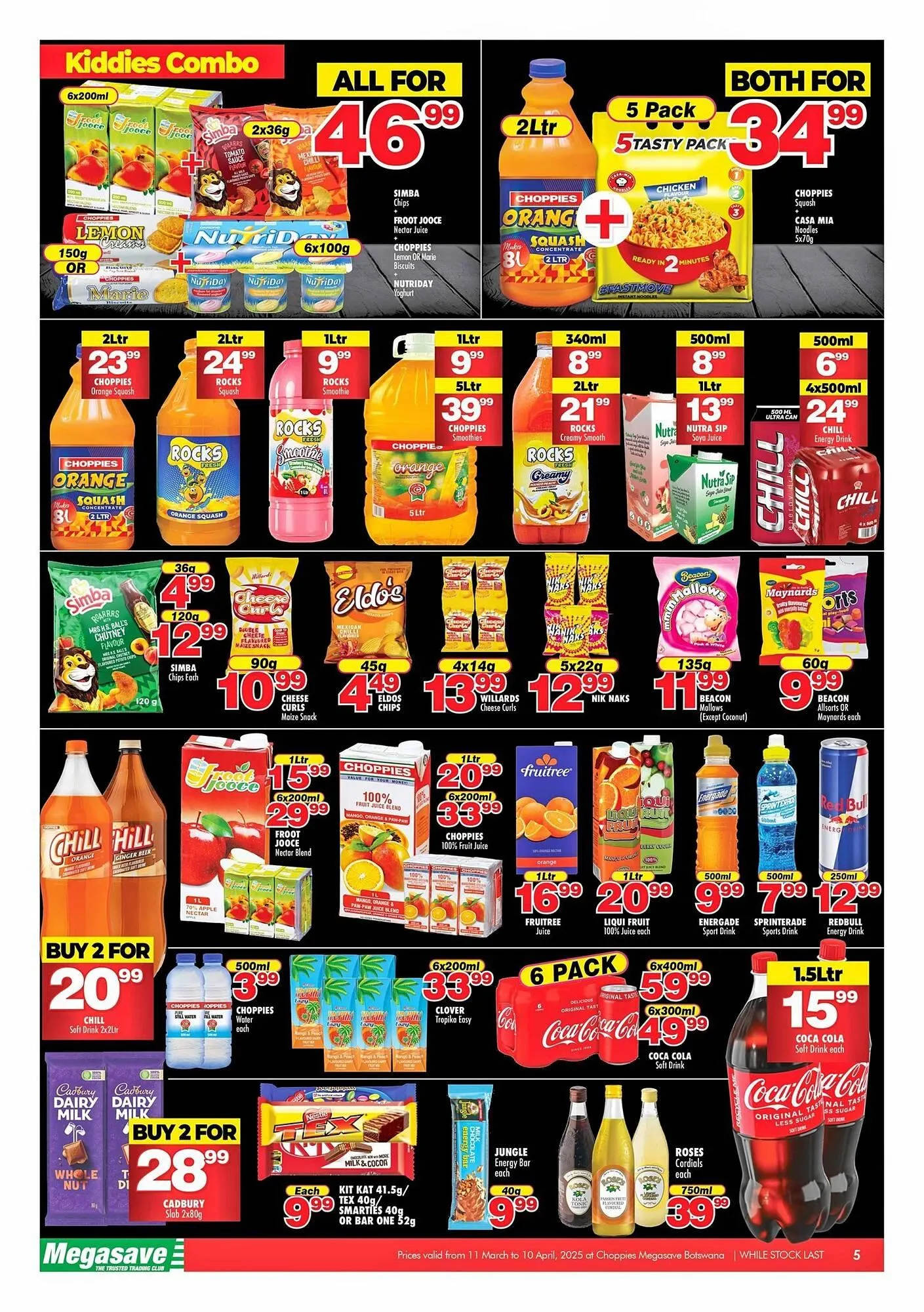 Choppies catalogue from 11 March to 10 April 2025 - Catalogue Page 5