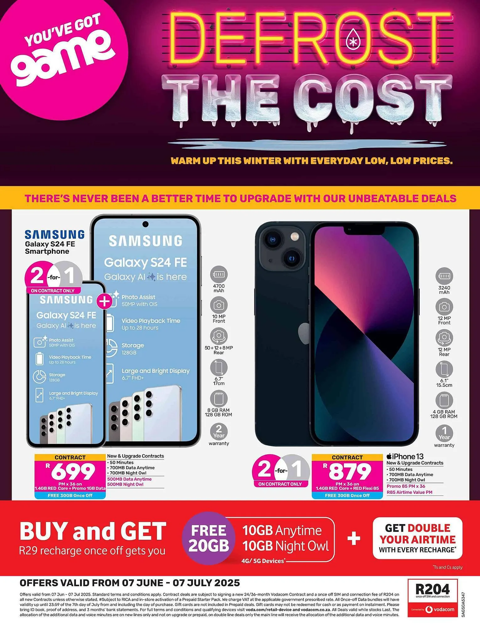 Game catalogue from 7 June to 7 July 2025 - Catalogue Page 1