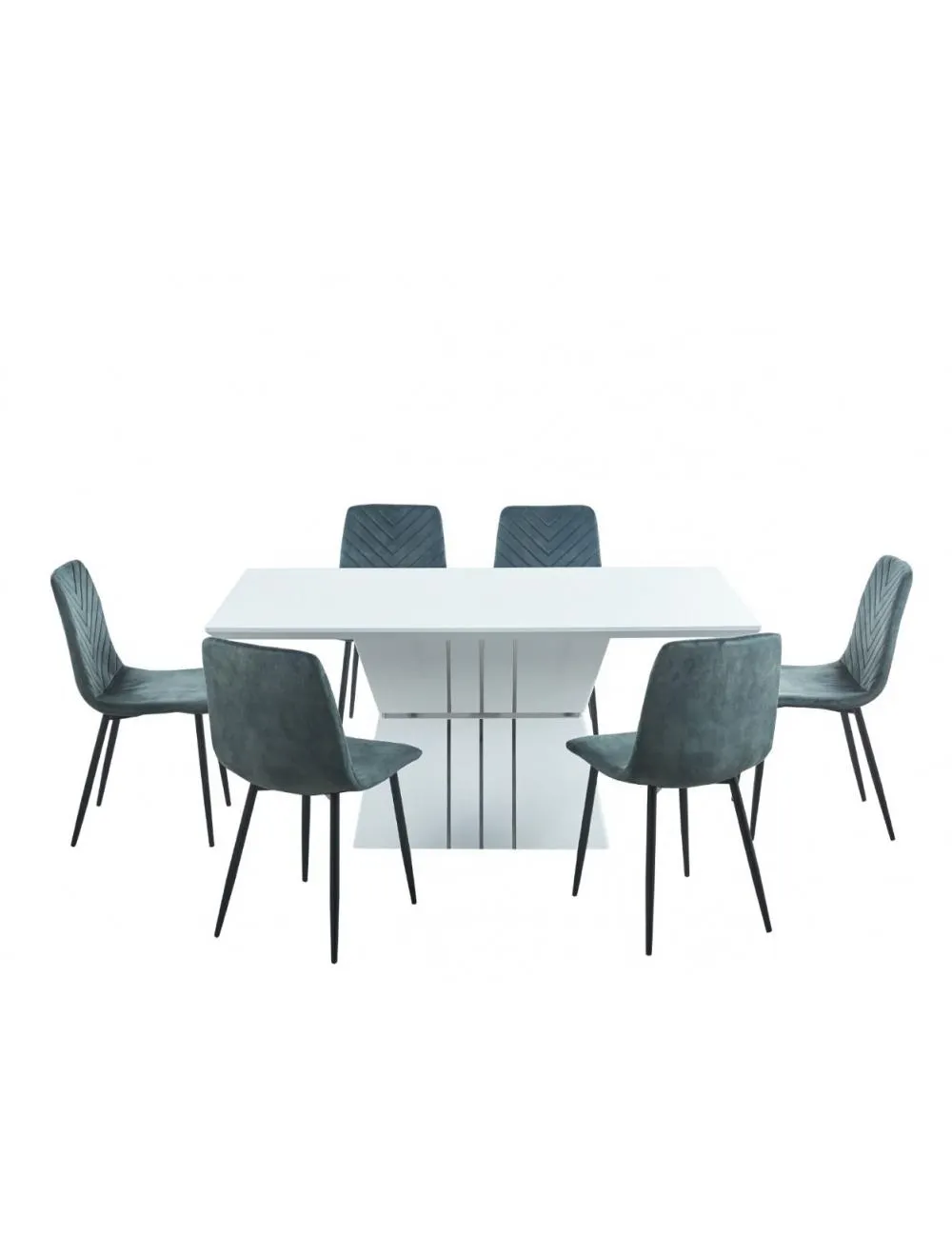 7pce Alexia Dining Room Suite