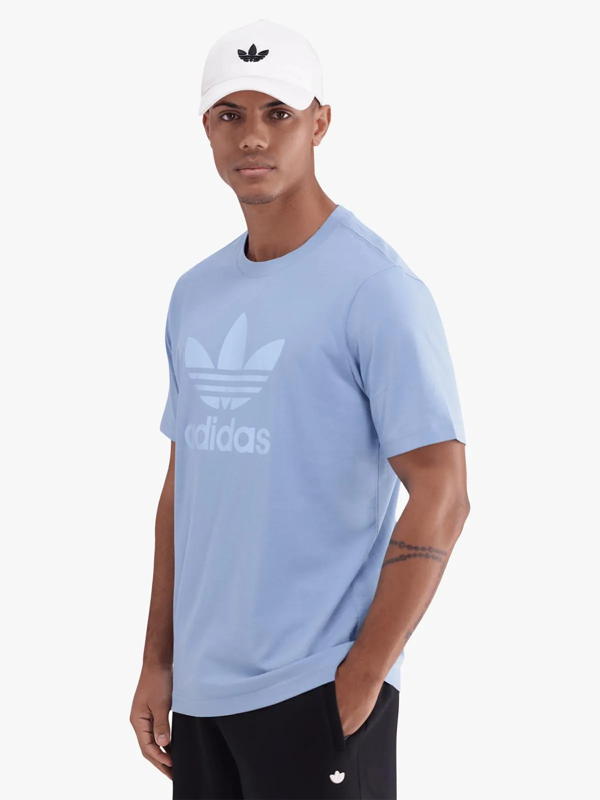 adidas Originals Men's F25 Blue T-shirt