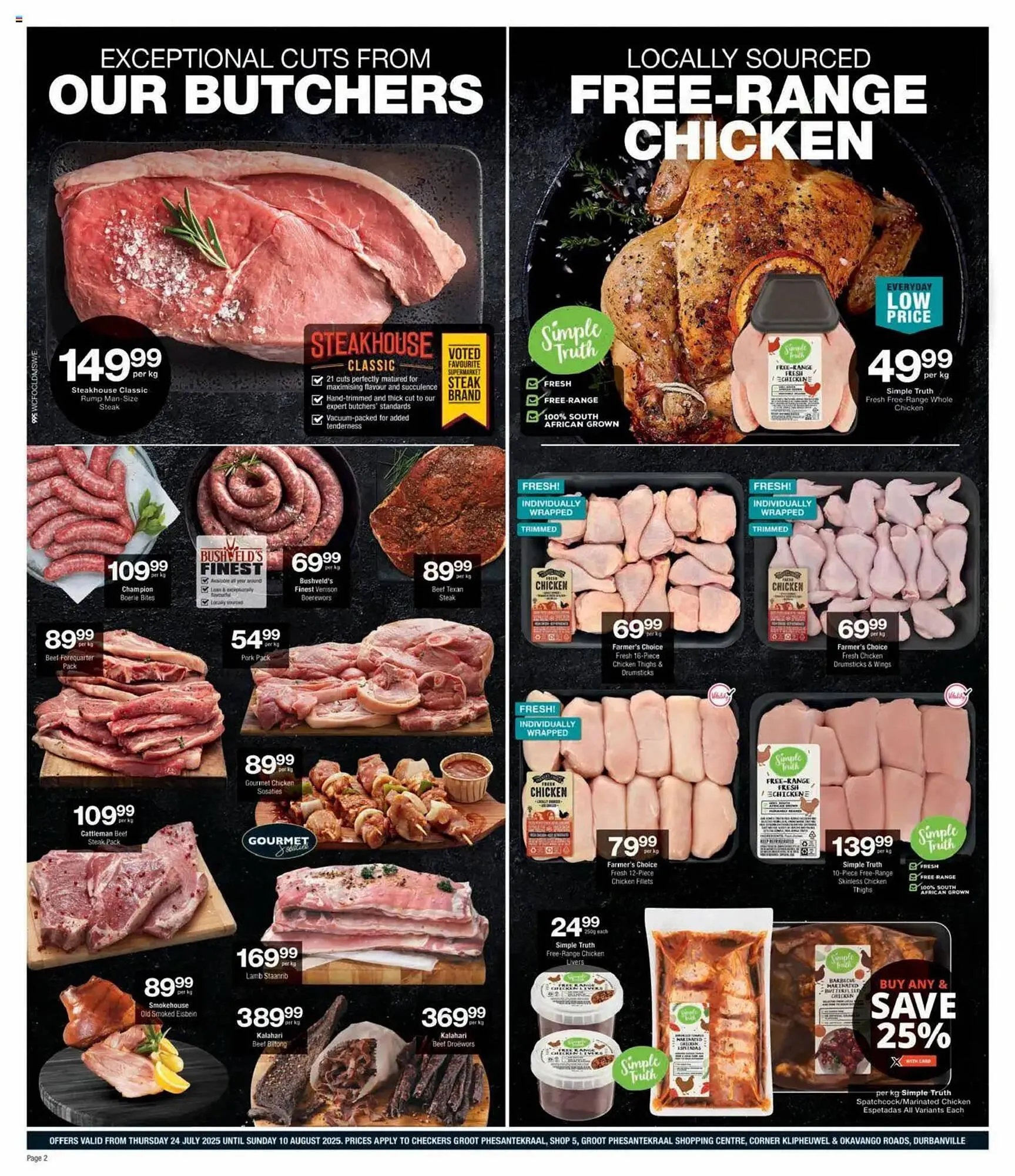 Checkers catalogue from 24 July to 10 August 2025 - Catalogue Page 2