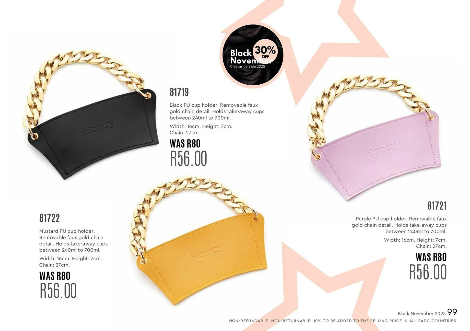 Honey Fashion Accessories catalogue from 4 November to 10 November 2025 - Catalogue Page 101