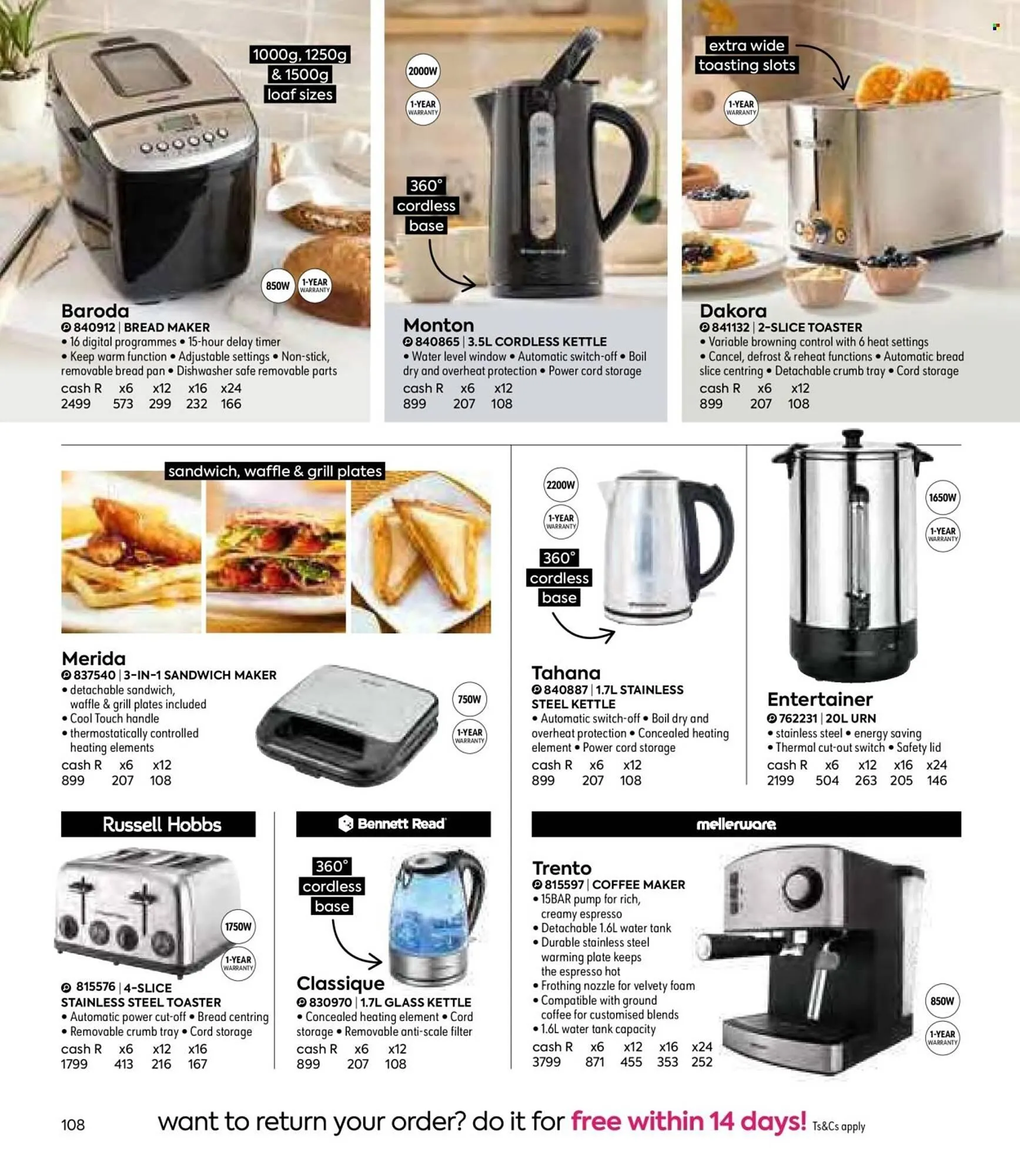 HomeChoice catalogue from 24 April to 26 June 2025 - Catalogue Page 108