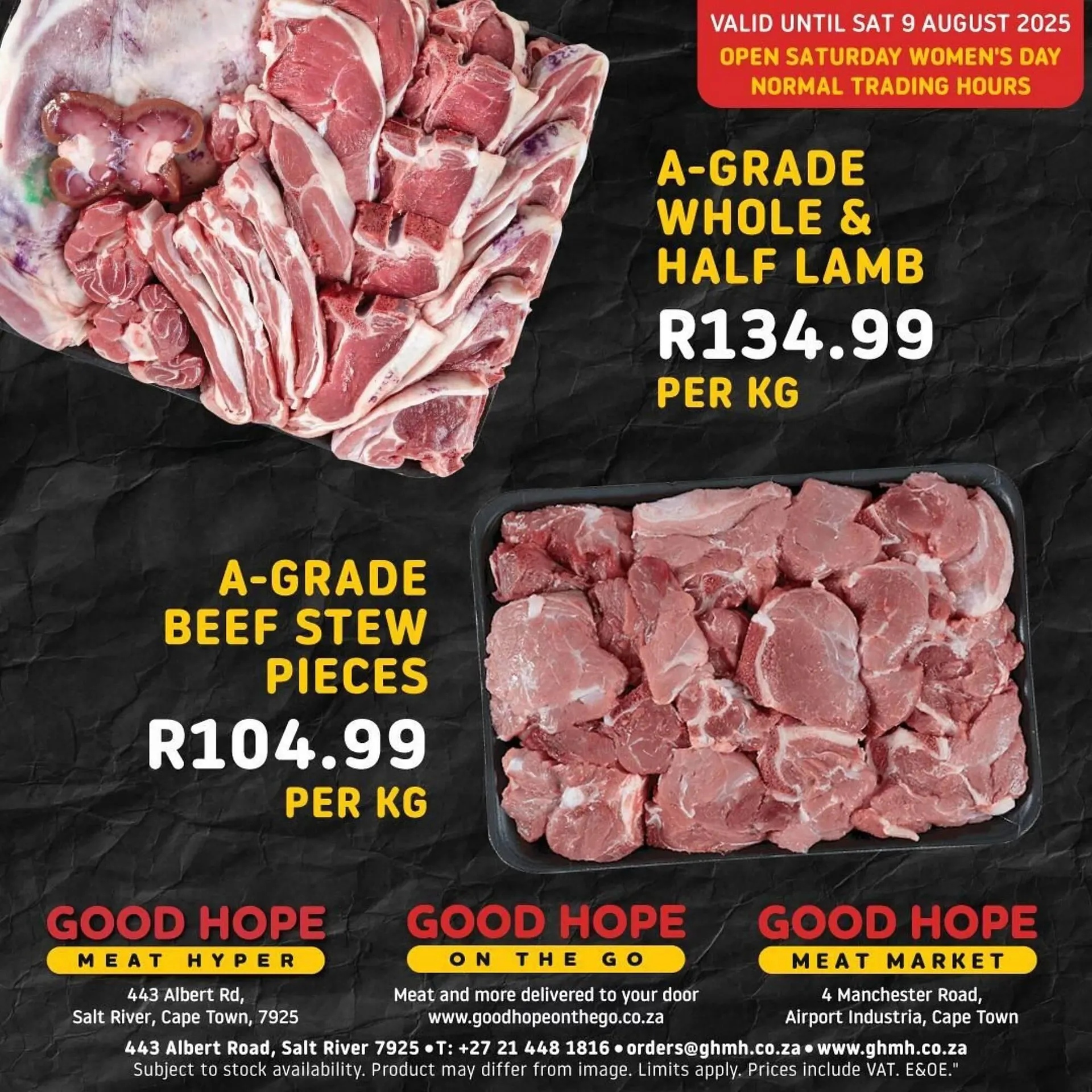 Good Hope Meat Hyper catalogue from 6 August to 9 August 2025 - Catalogue Page 3