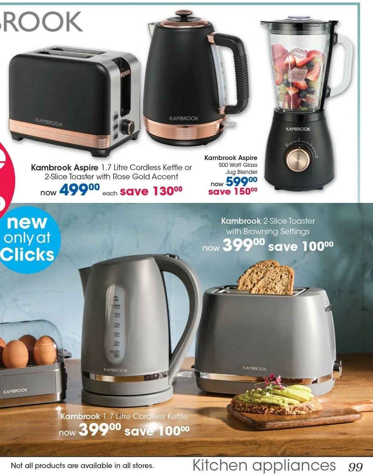 Clicks Current catalogue from 7 January to 21 January 2026 - Catalogue Page 99