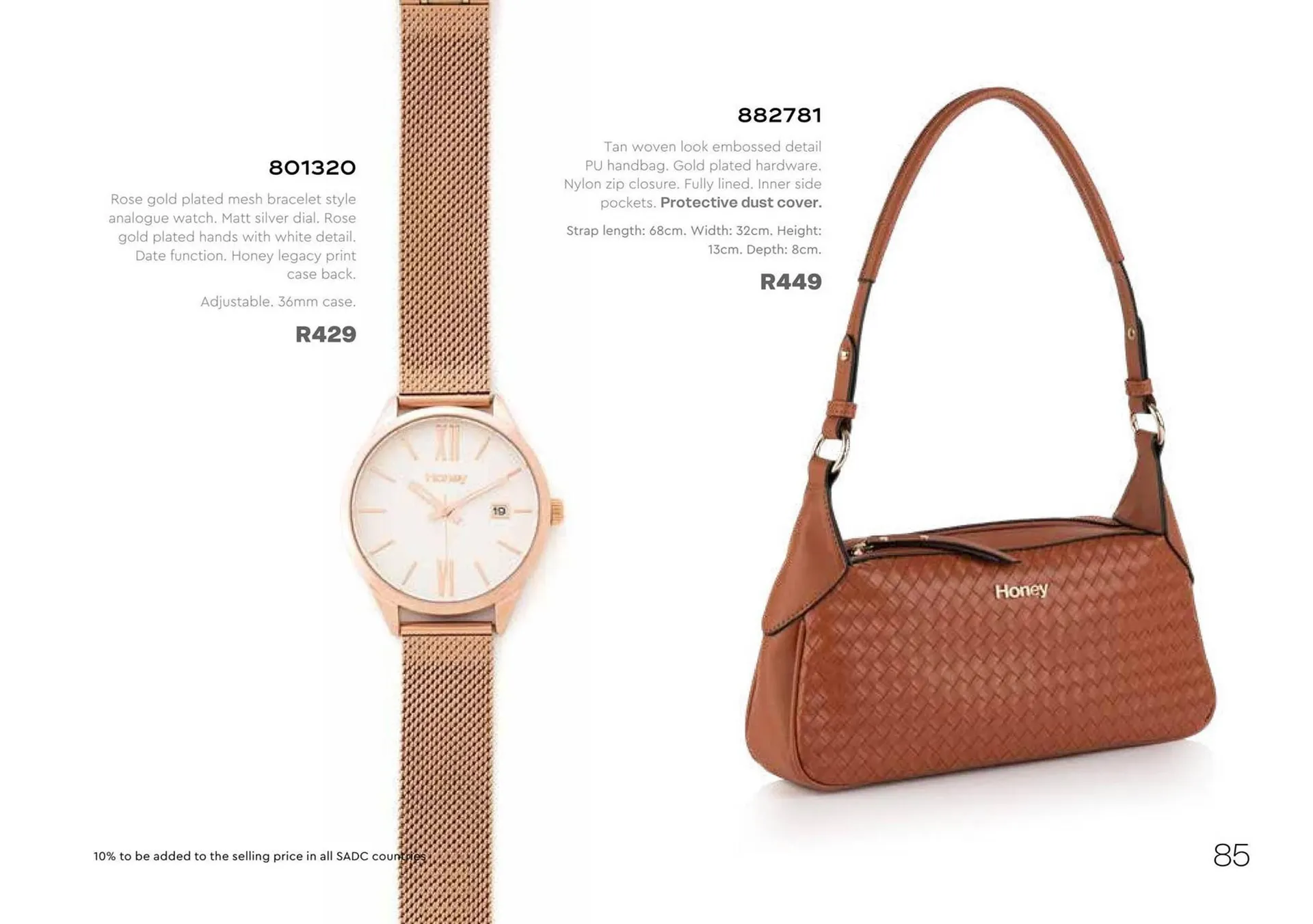 Honey Fashion Accessories catalogue from 1 October to 7 October 2025 - Catalogue Page 87