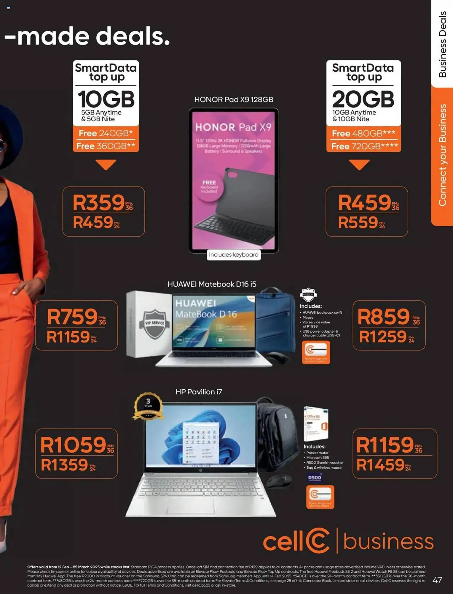 Cell C catalogue from 12 February to 25 March 2025 - Catalogue Page 47