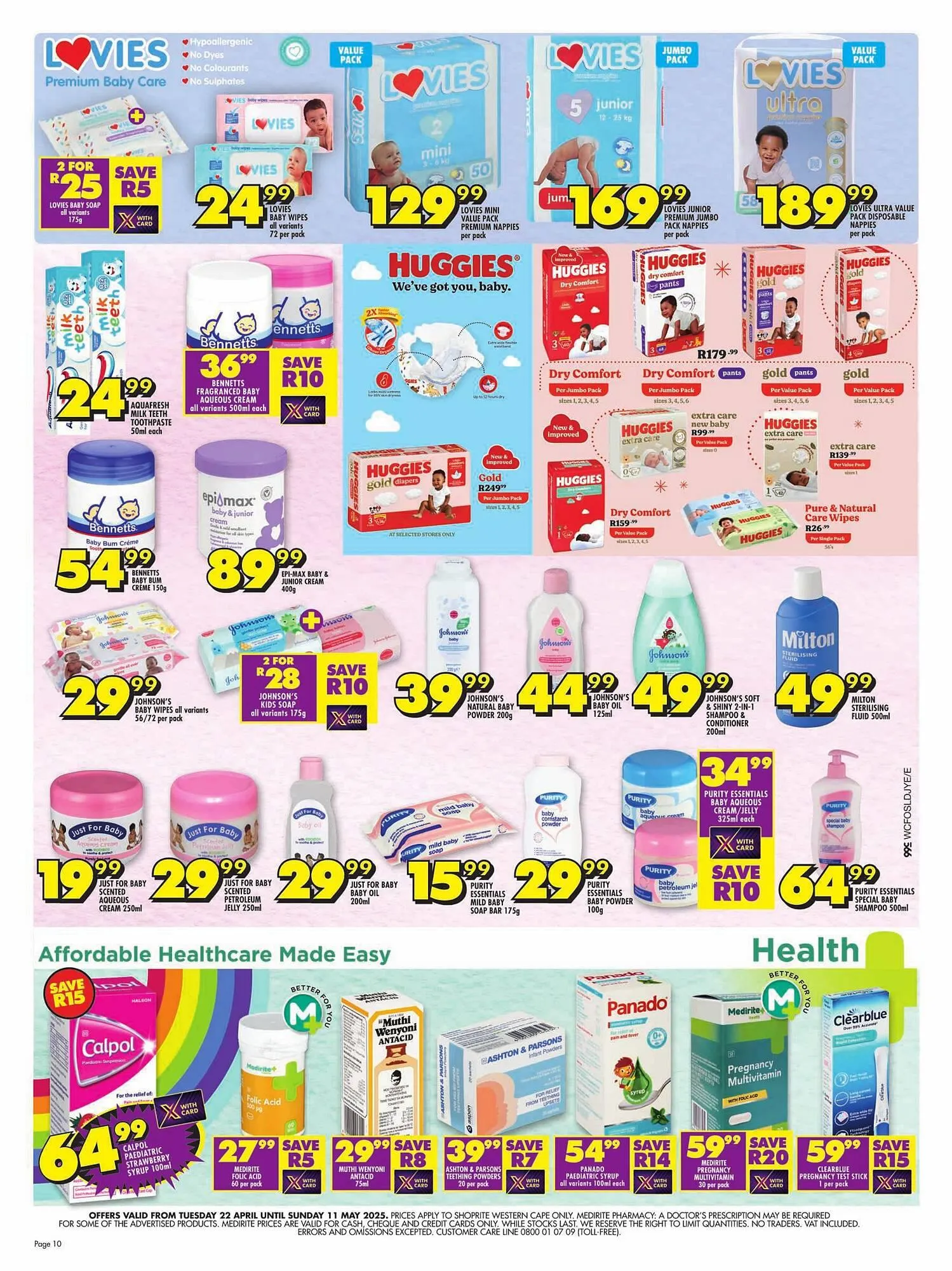 Shoprite catalogue from 22 April to 11 May 2025 - Catalogue Page 3
