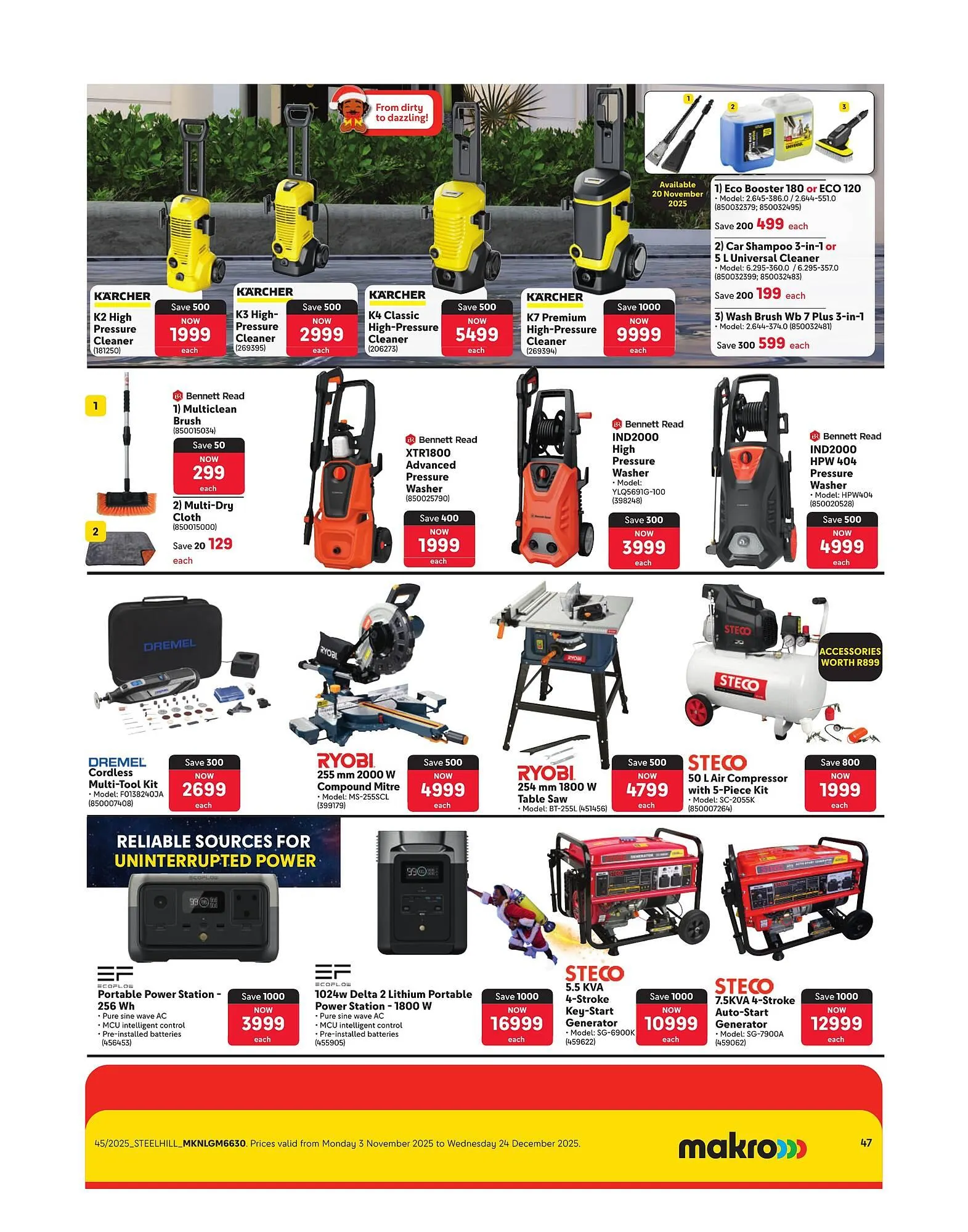 Makro catalogue from 3 November to 24 December 2025 - Catalogue Page 47