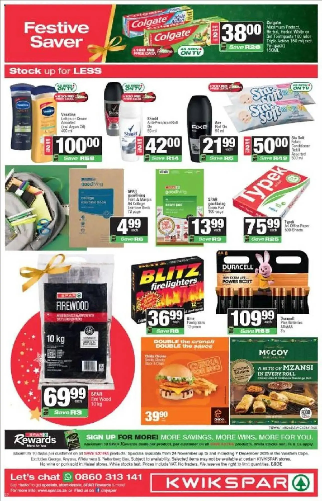 KwikSpar catalogue from 24 November to 7 December 2025 - Catalogue Page 4