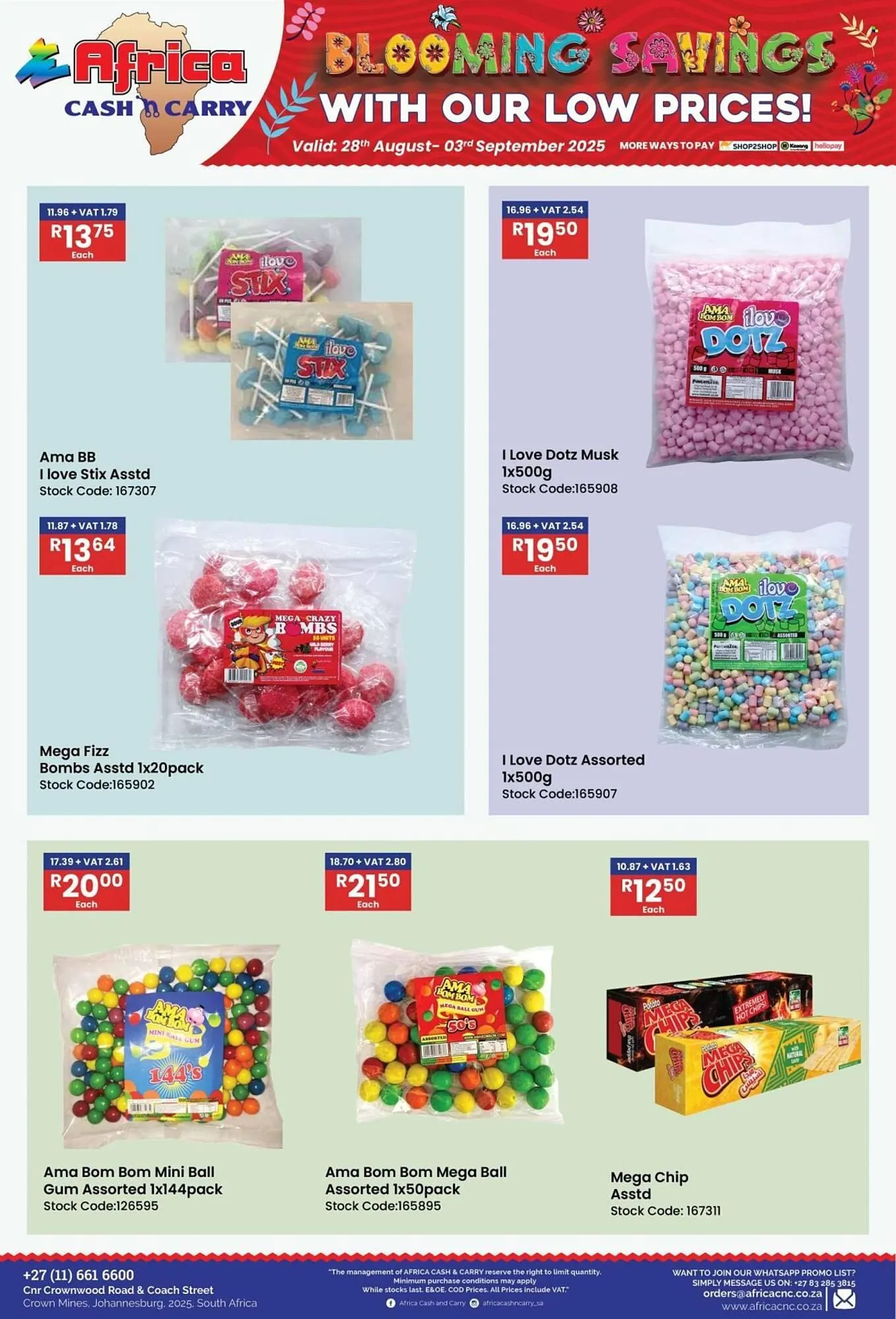 Africa Cash and Carry catalogue from 28 August to 3 September 2025 - Catalogue Page 33
