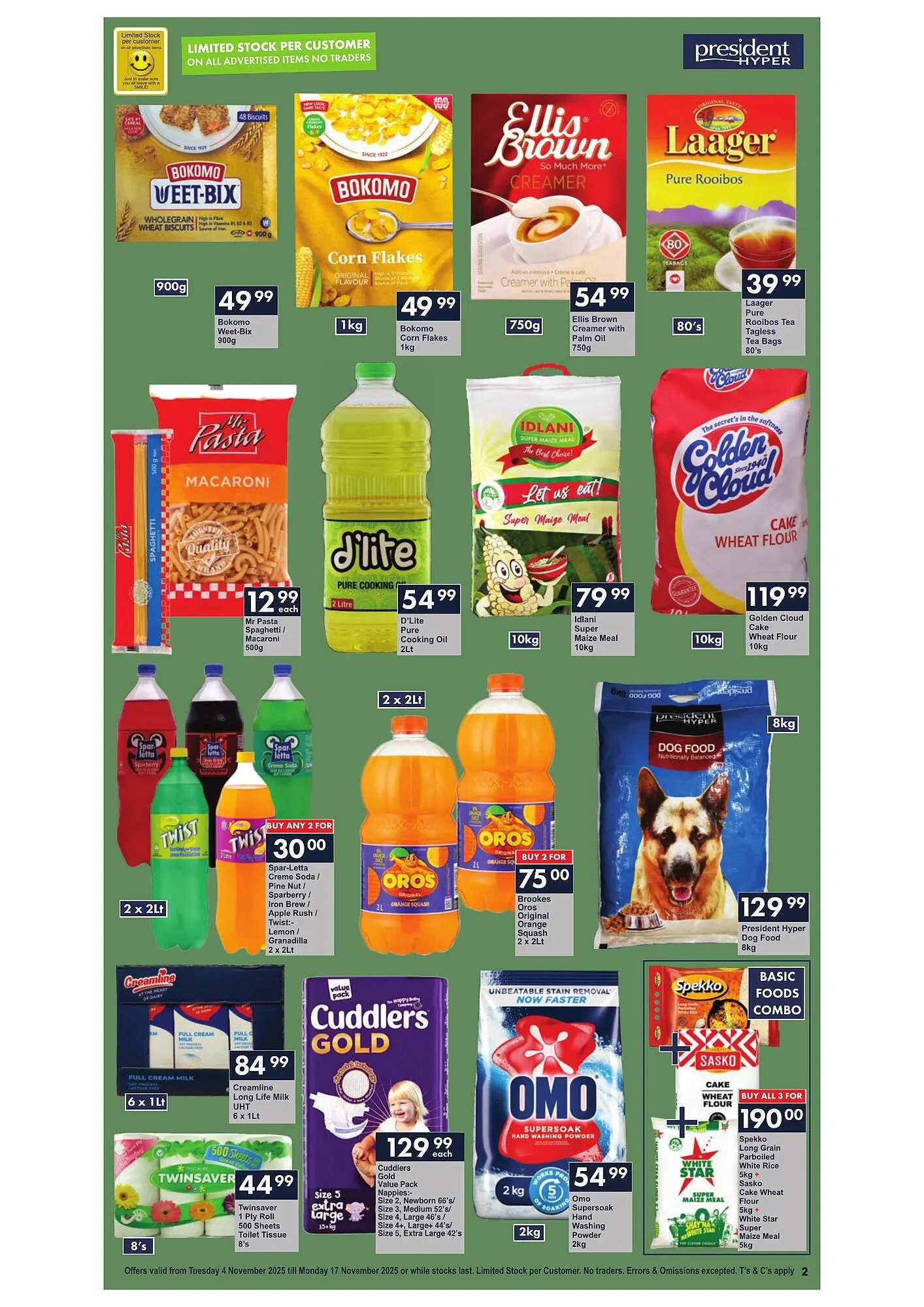 President Hyper catalogue from 4 November to 17 November 2025 - Catalogue Page 2