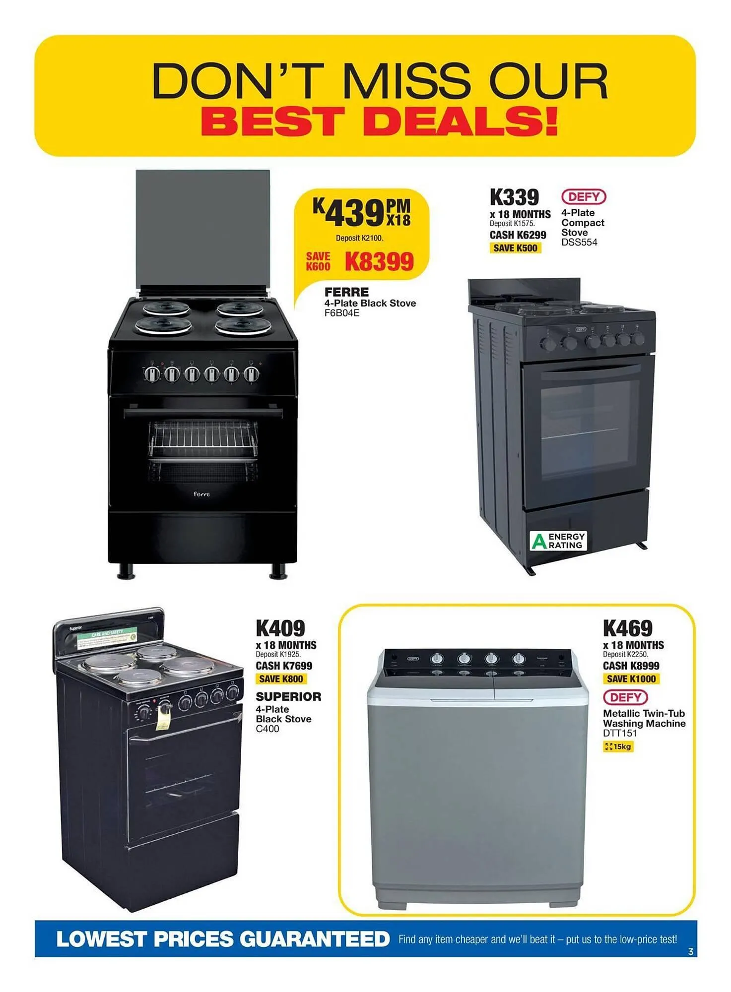 OK Furniture catalogue from 17 September to 5 October 2025 - Catalogue Page 3