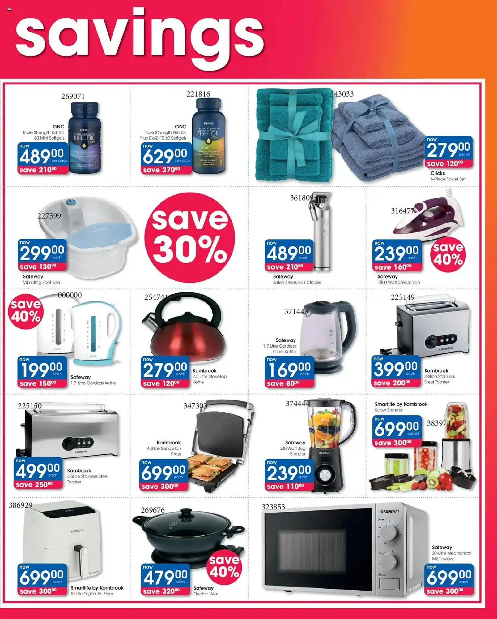 Clicks catalogue from 8 October to 22 October 2025 - Catalogue Page 3