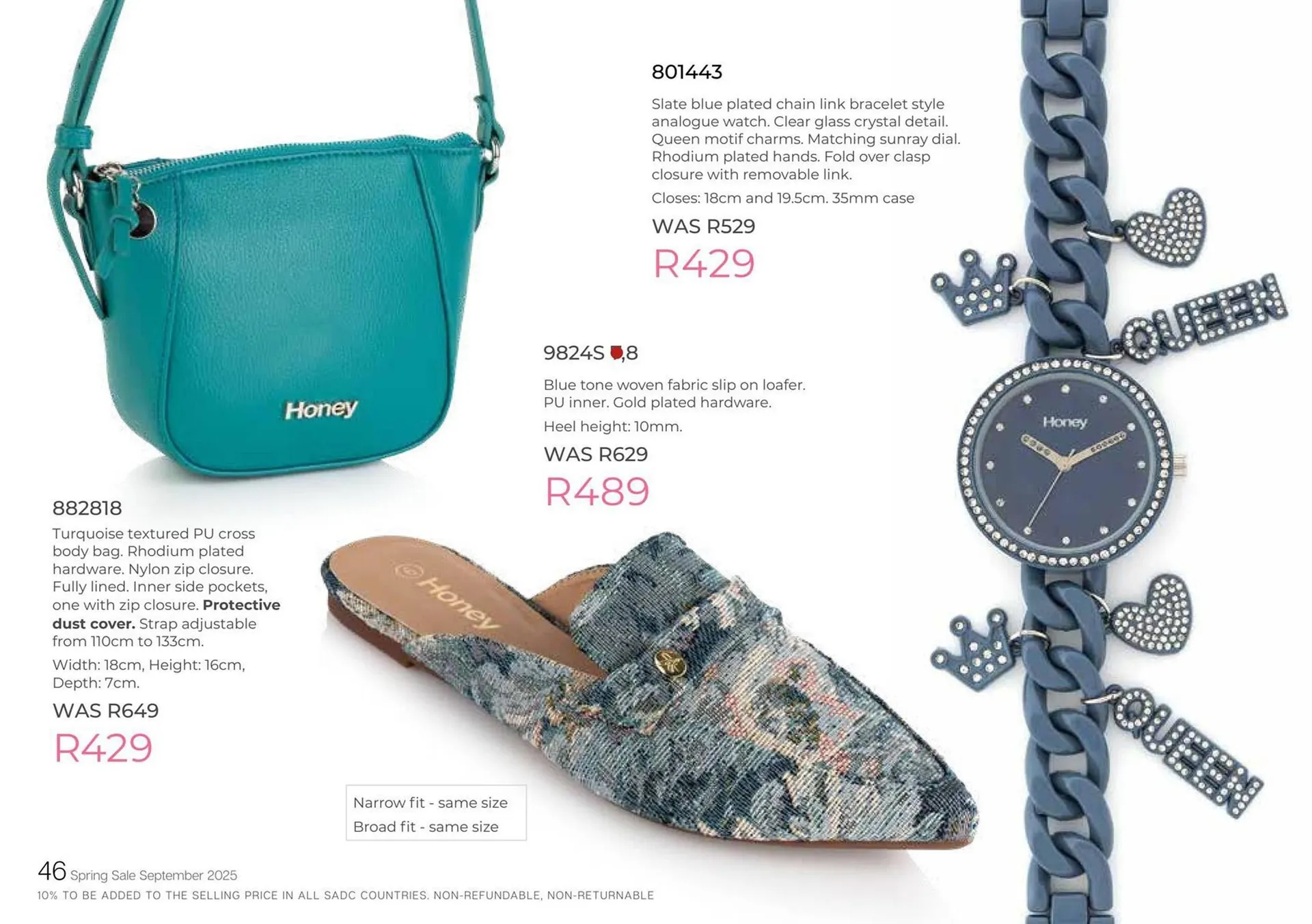 Honey Fashion Accessories catalogue from 3 September to 30 September 2025 - Catalogue Page 48