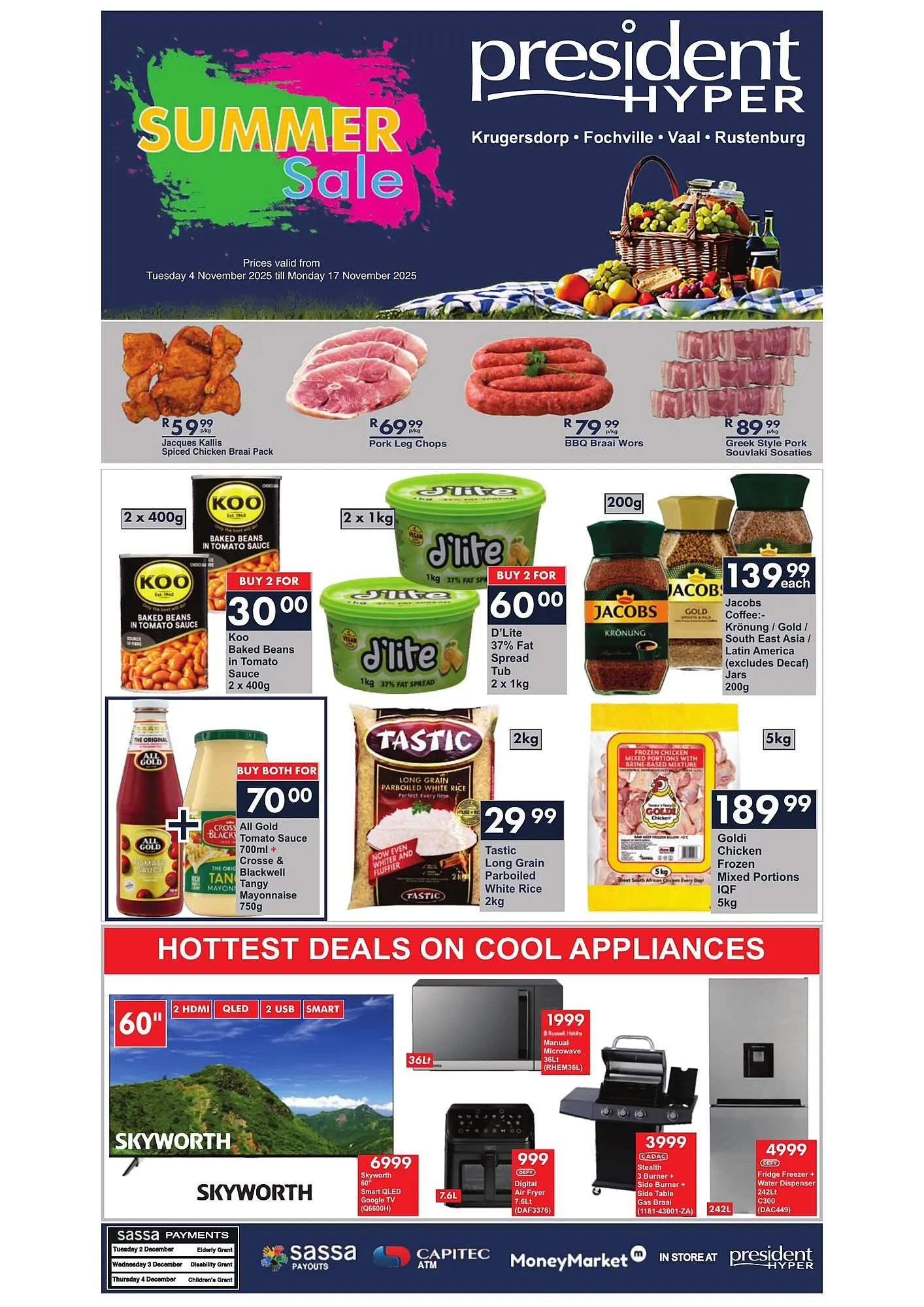 President Hyper catalogue from 4 November to 17 November 2025 - Catalogue Page 1