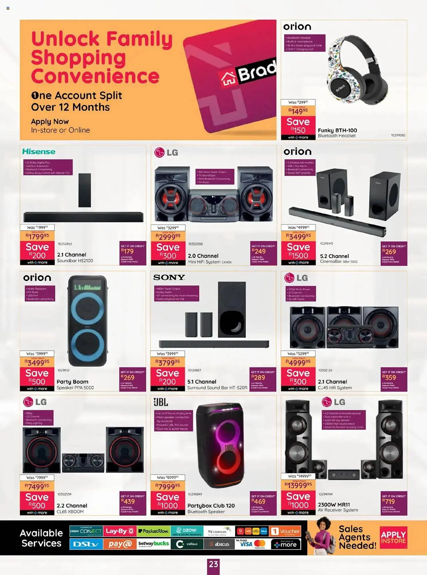 Bradlows catalogue from 21 August to 17 September 2025 - Catalogue Page 23