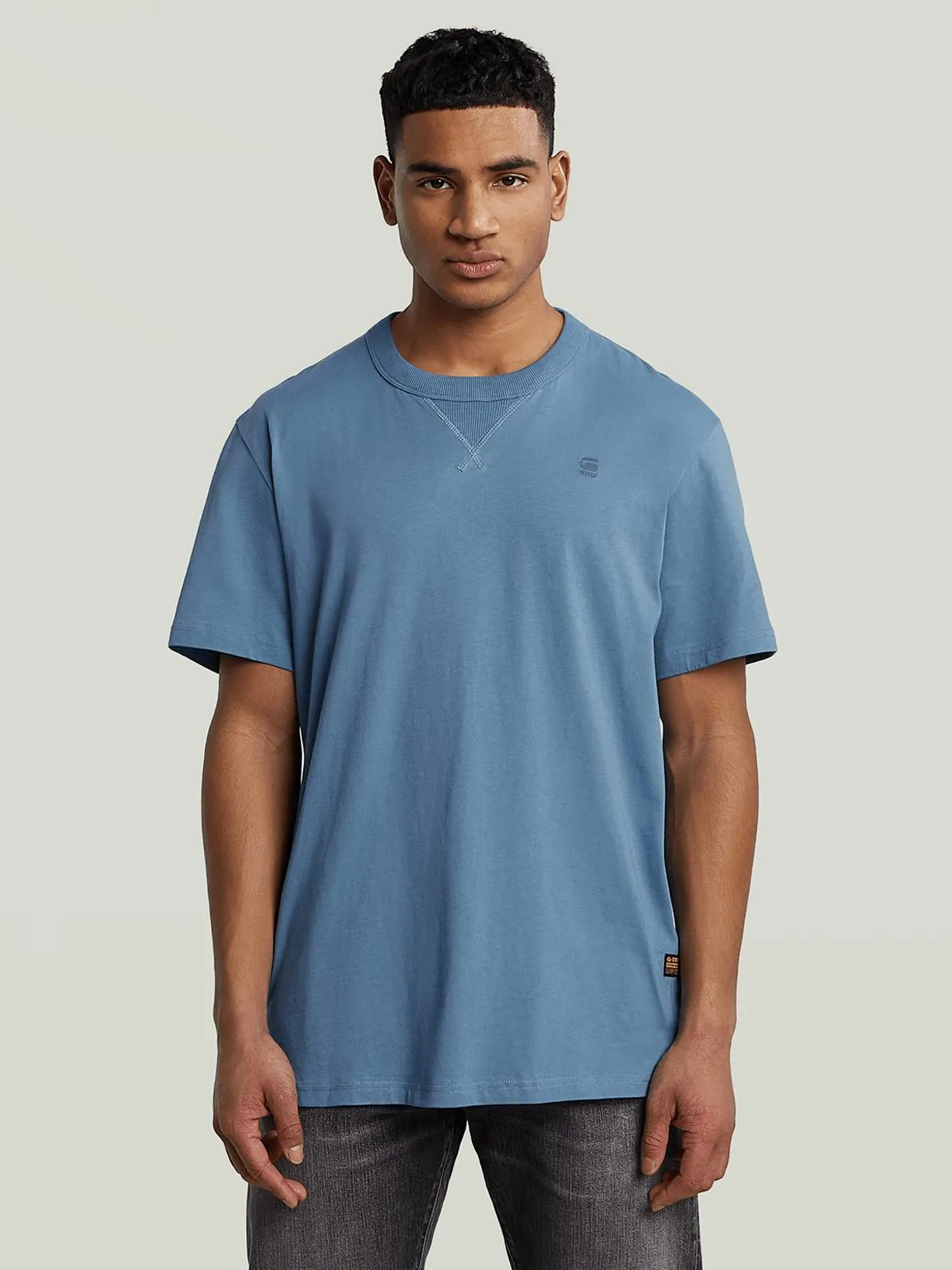 G-Star Men's Nifous Medium Blue T-Shirt