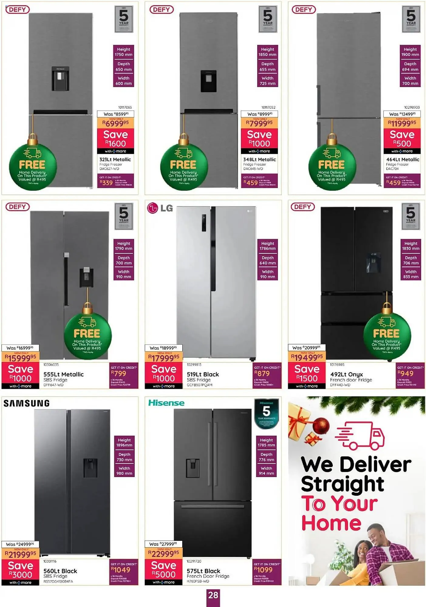 Bradlows catalogue from 1 December to 24 December 2025 - Catalogue Page 28