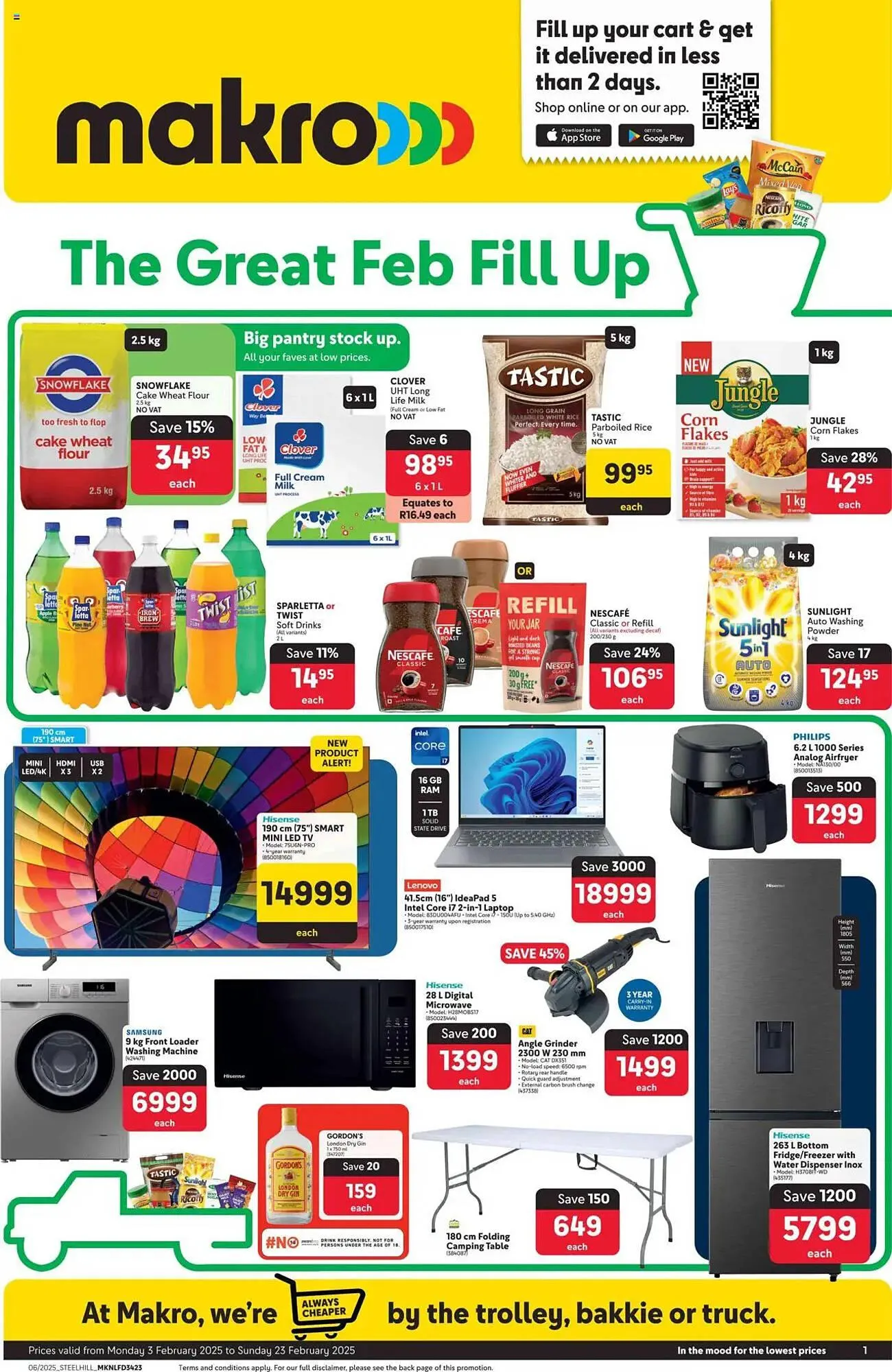 Makro catalogue from 3 February to 23 February 2025 - Catalogue Page 1